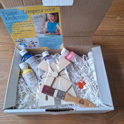 Kinder schilder pakket