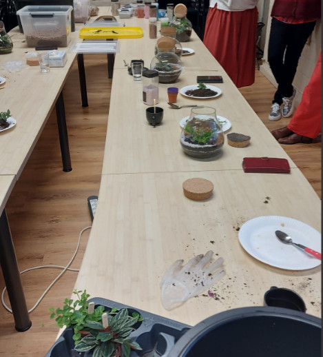 Workshop Plantenterrarium - Foto