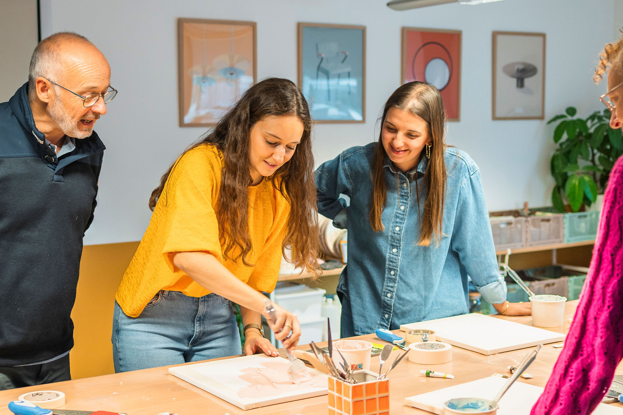 3D schilderijen maken - workshop - Foto