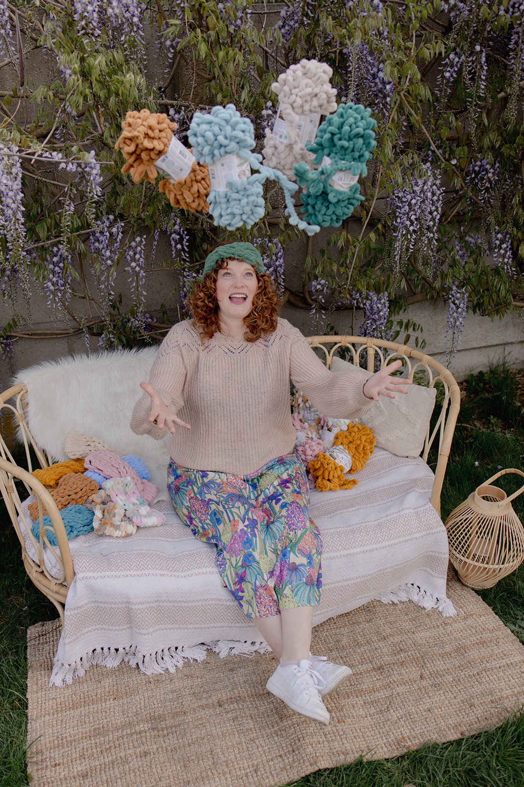 Ouder-Kind workshop: oorwarmers handbreien - Foto