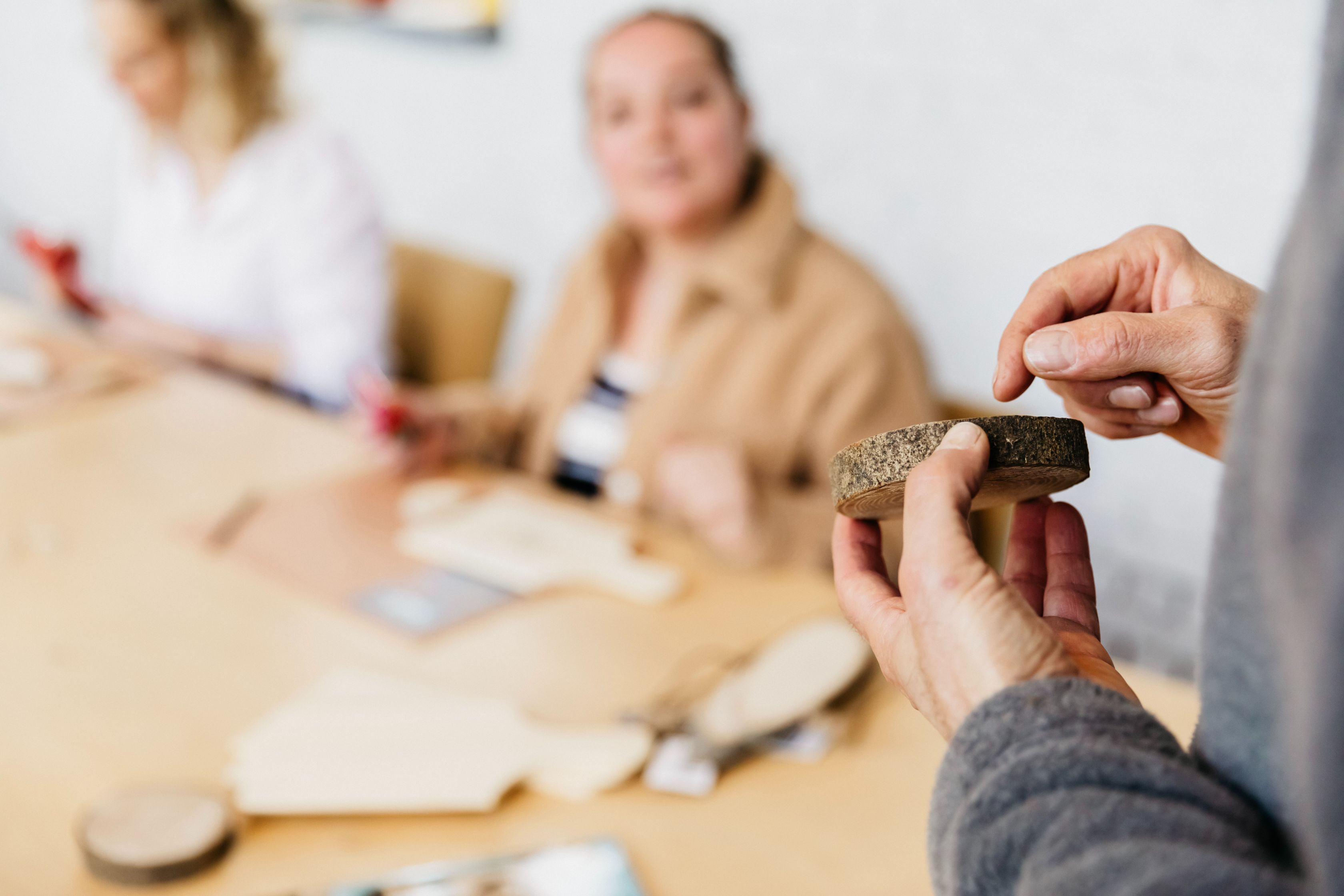 Kerstworkshop Pyrografie - Foto