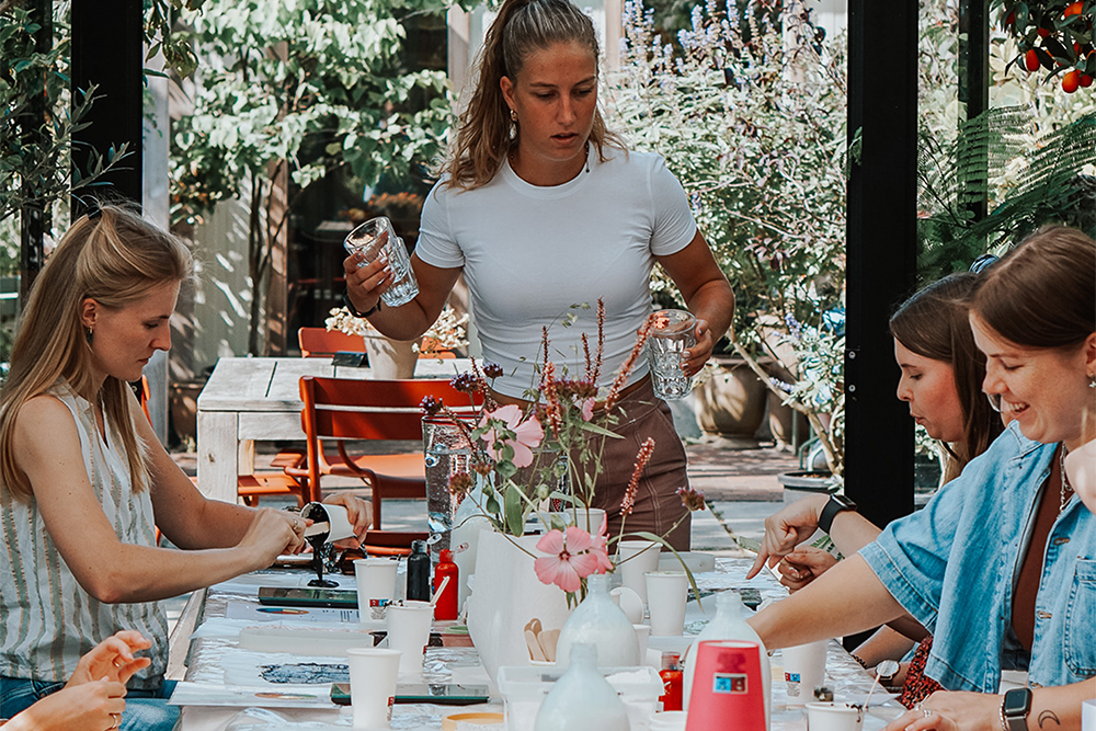 Workshop Jesmonite Terrazzo Tray - Foto