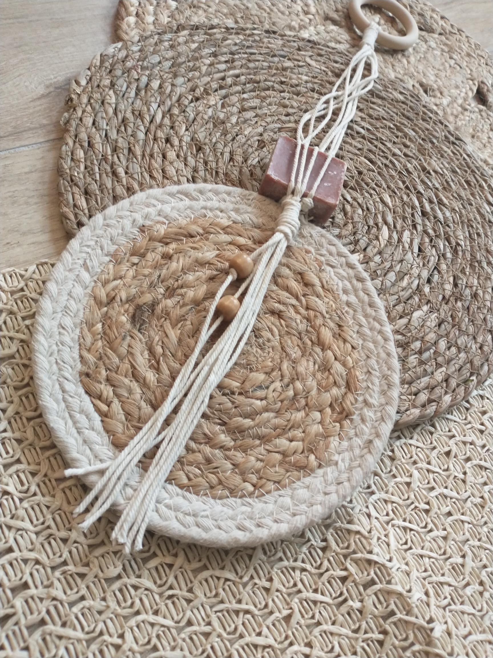 knoop je schattentasje-amberblokje-DIY kit - Foto