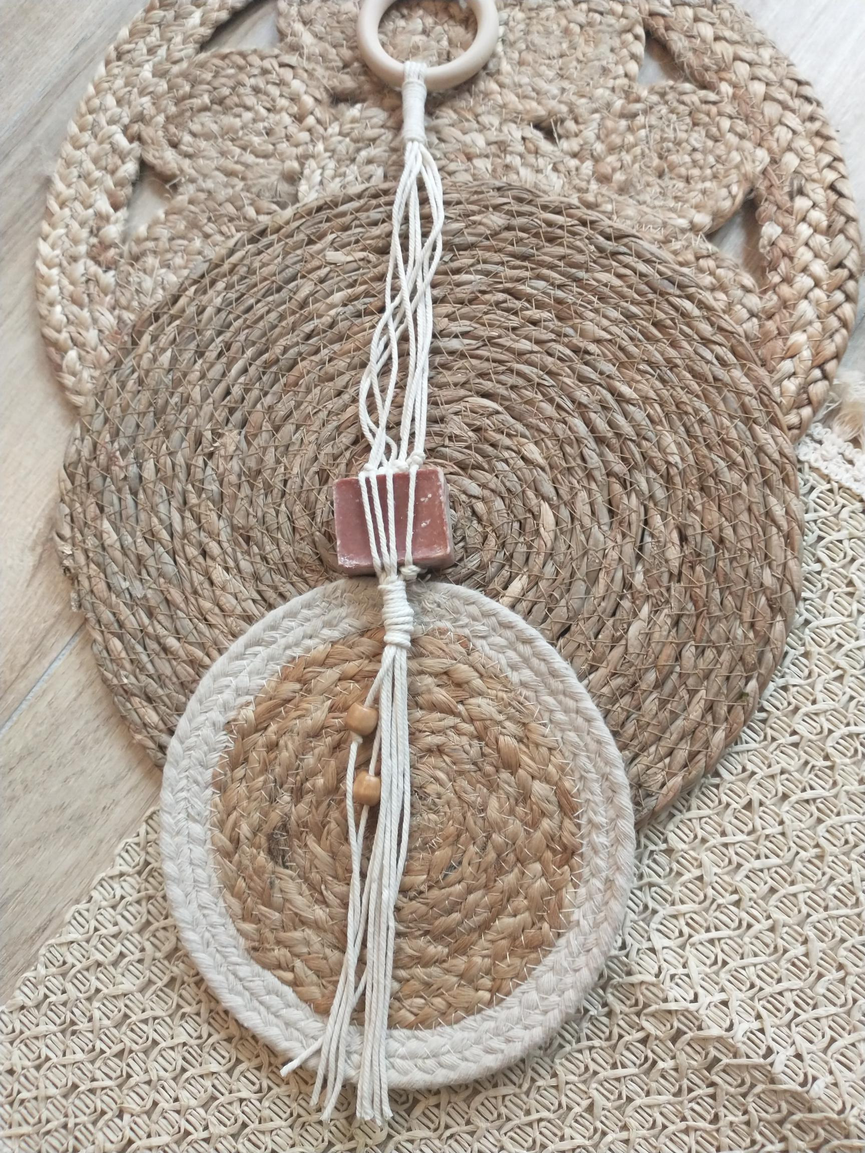 knoop je schattentasje-amberblokje-DIY kit - Foto