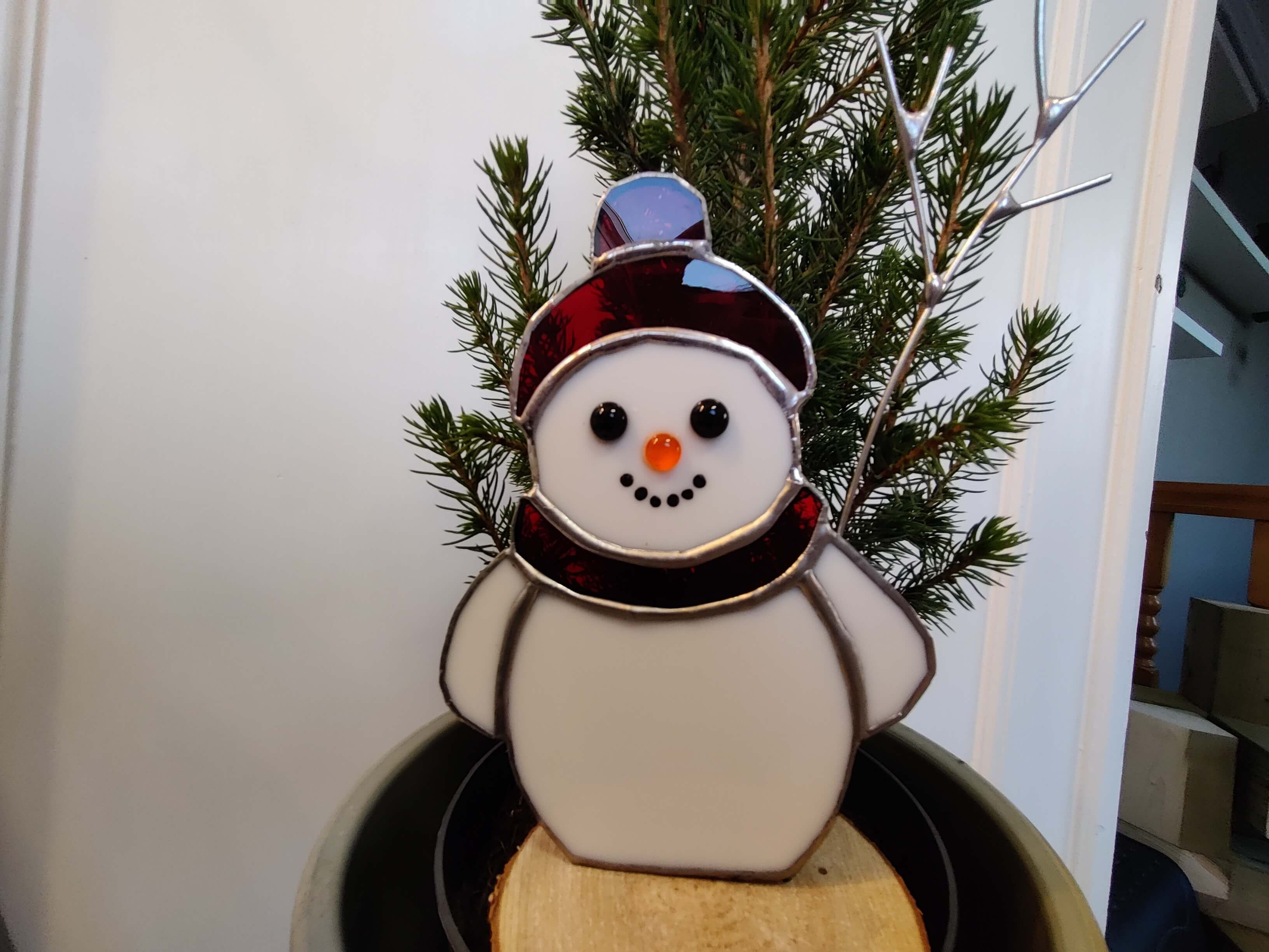 Workshop glas-in-lood:  koperfolietechniek/ Tiffany - Foto