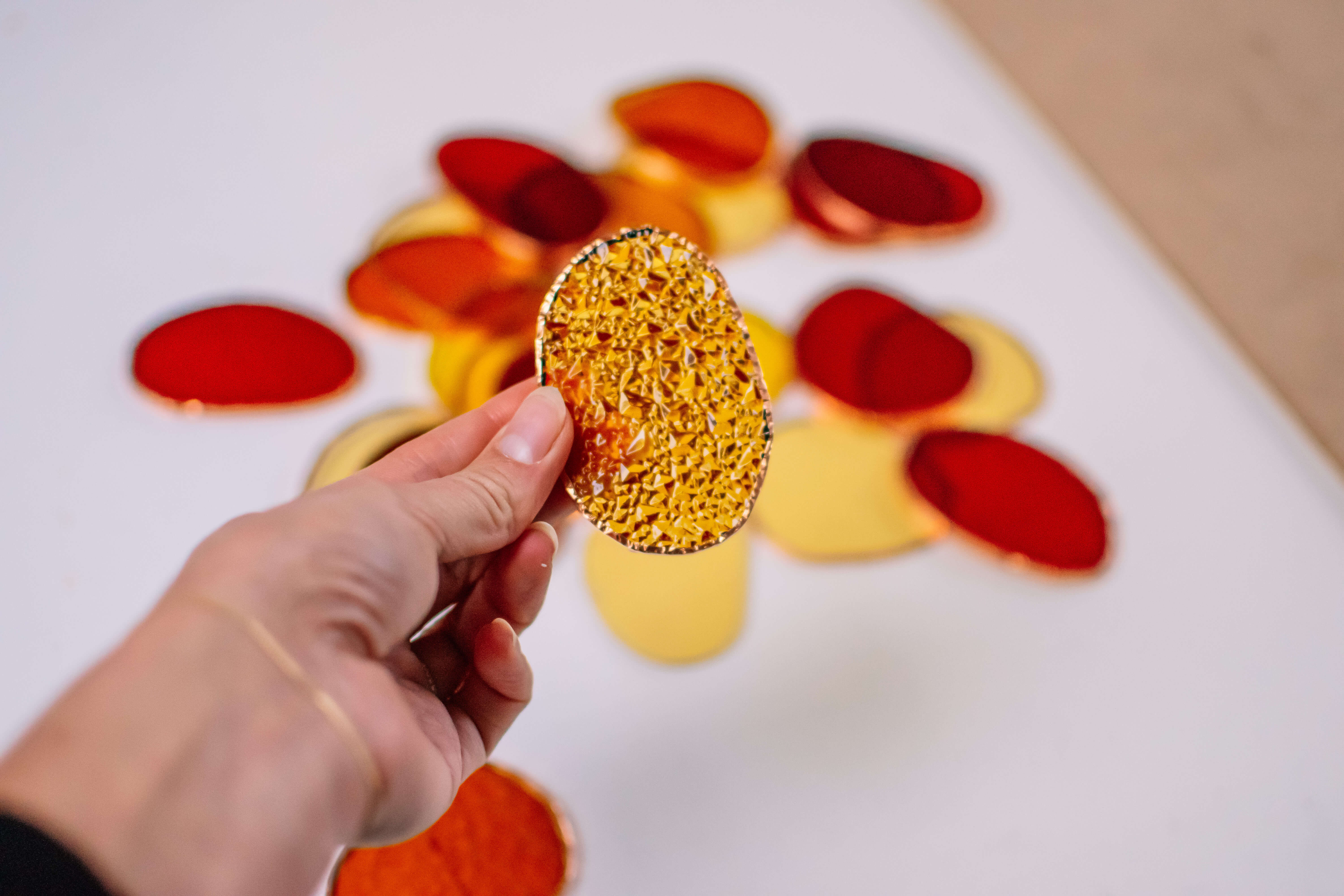 Workshop glas-in-lood: koperfolietechniek/ Tiffany - Foto