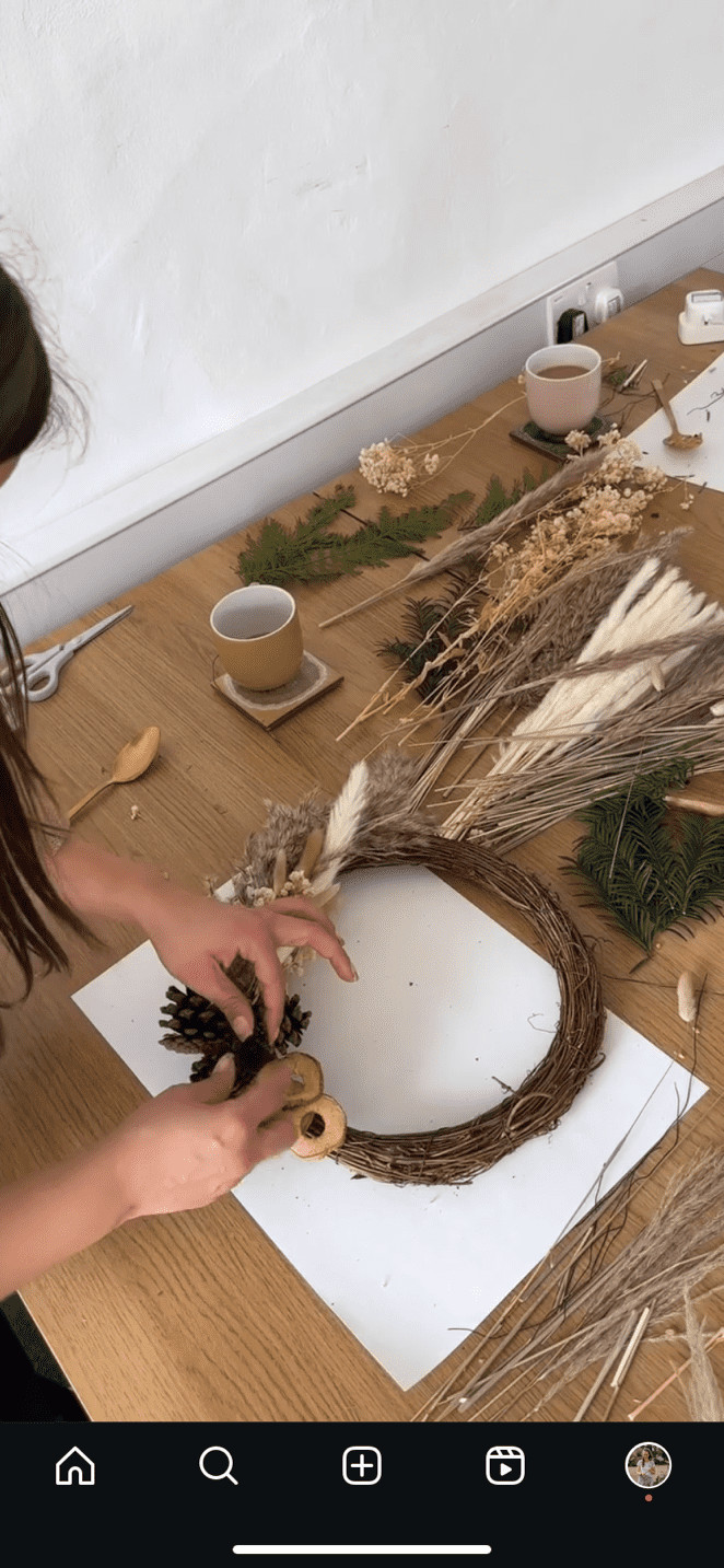 Vogel Voeder Krans Maken 🐦 - Foto