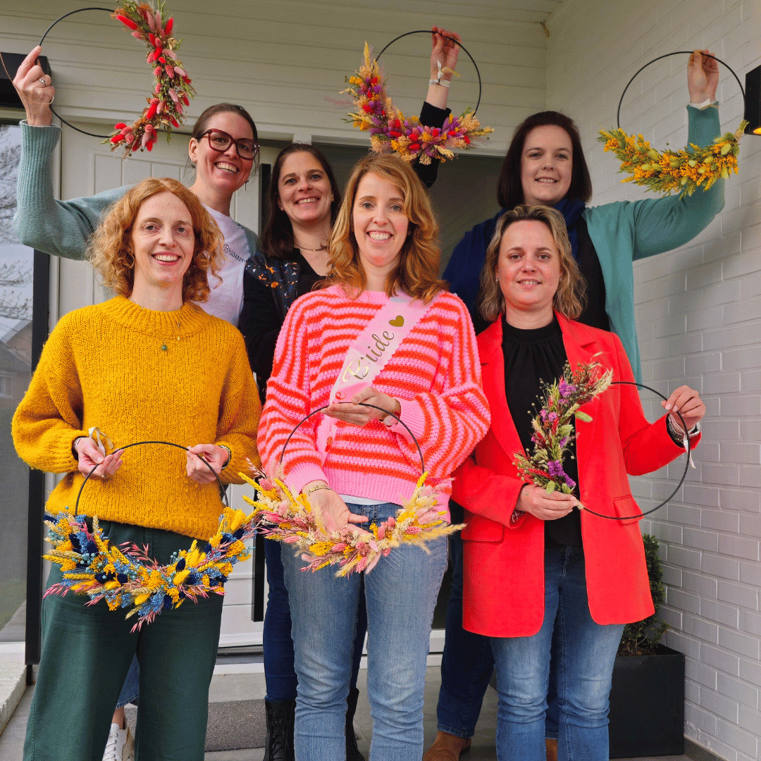 Privé Droogbloemenworshop in Beringen of op verplaatsing! - Foto