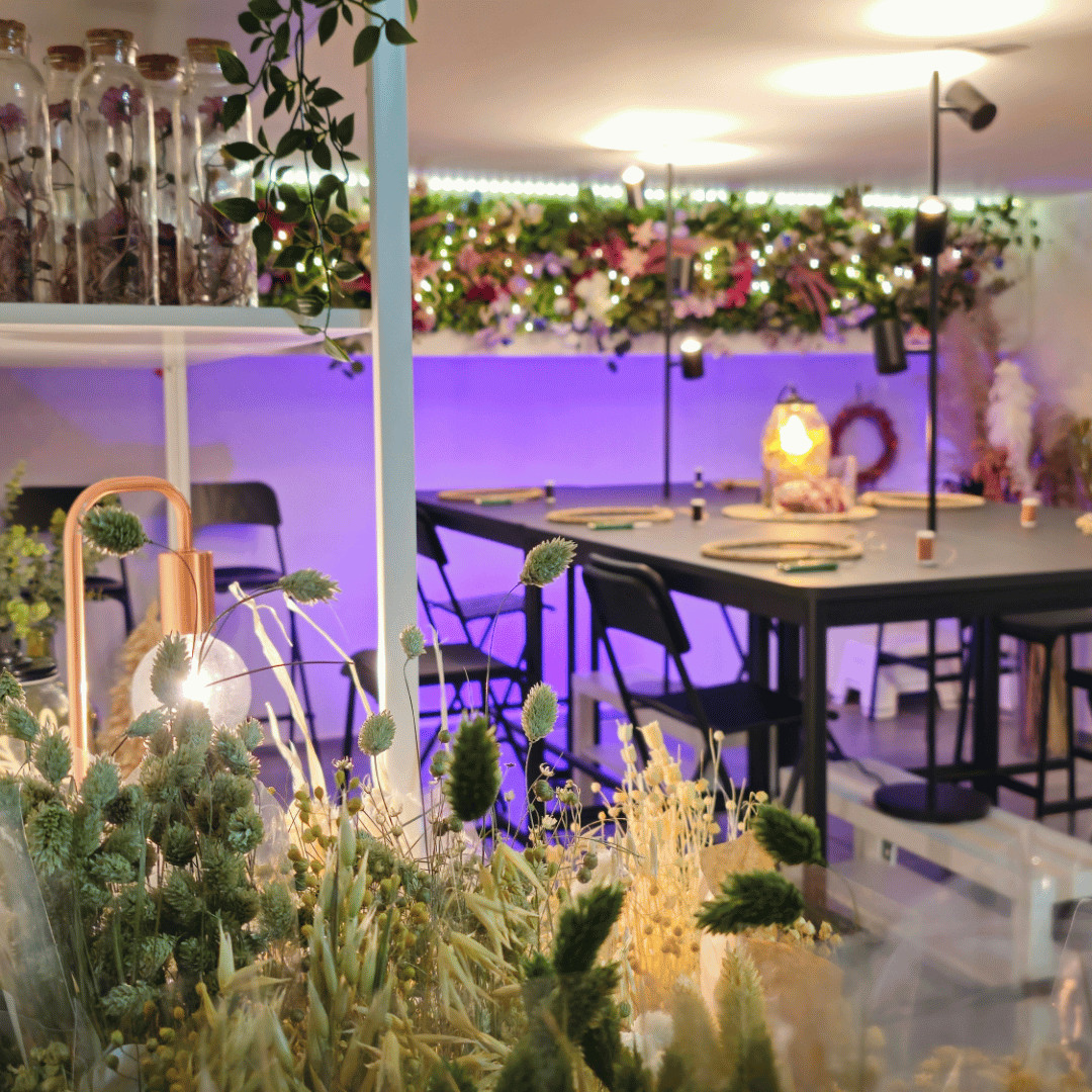 Privé Droogbloemenworshop in Beringen of op verplaatsing! - Foto