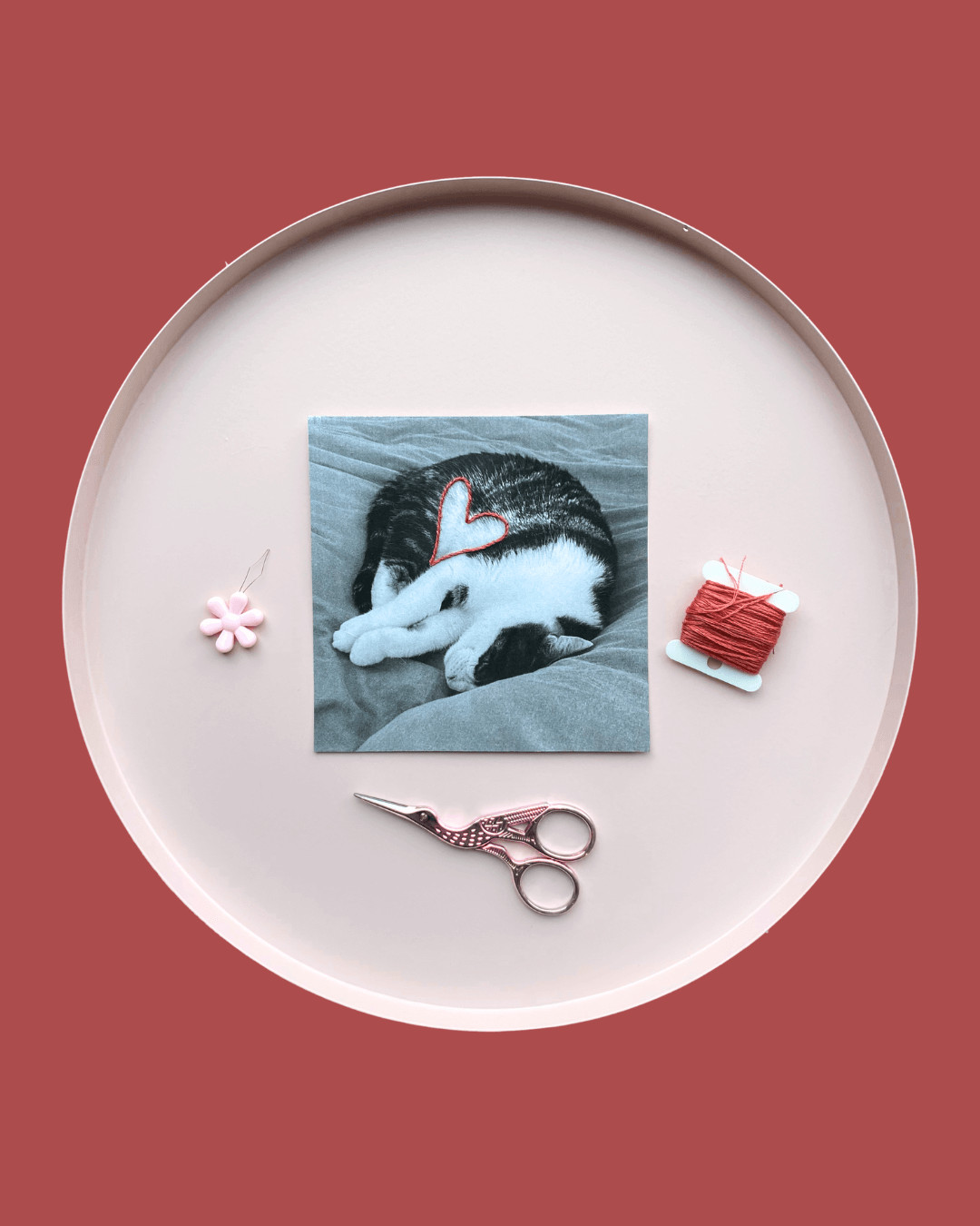 Workshop foto borduren - Foto