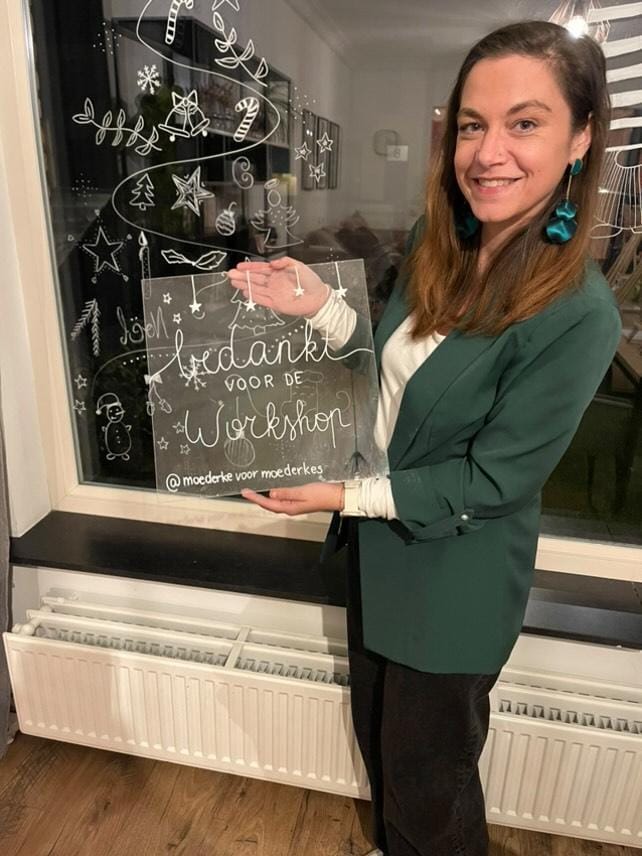 🎄 Workshop Raamtekenen voor Kerst🎄