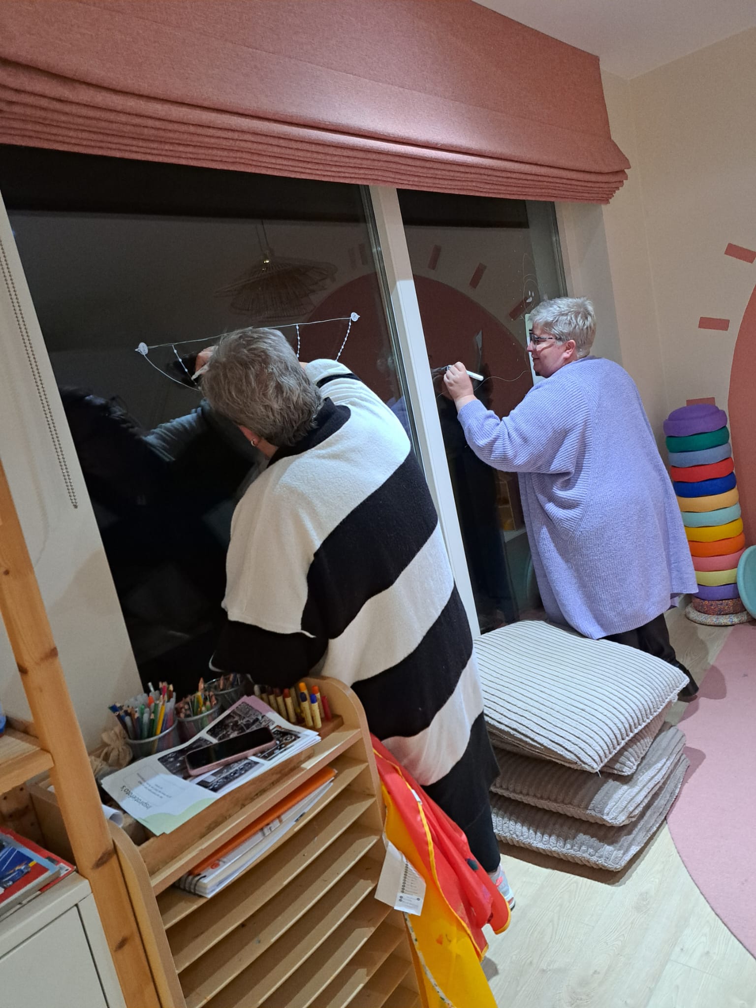 🎄 Workshop Raamtekenen voor Kerst🎄 - Foto