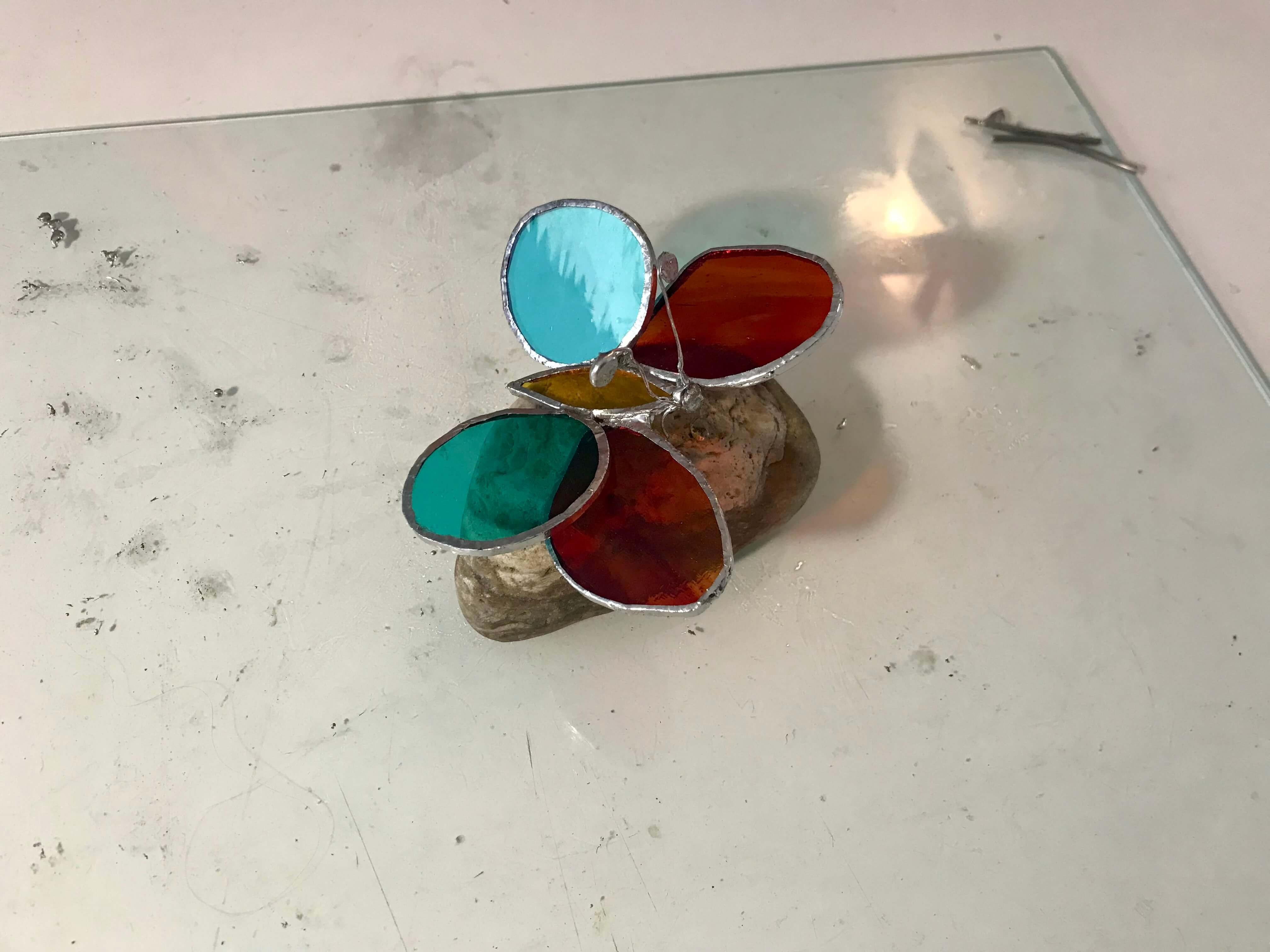 Glas in lood-Tiffany - Foto