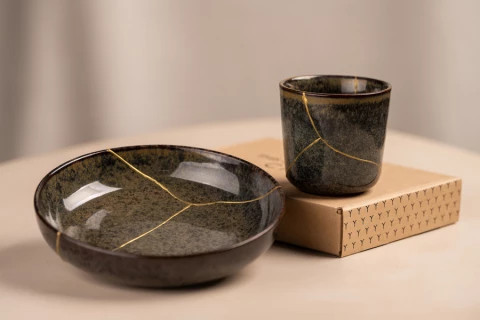 Workshop Kintsugi in groep - Foto