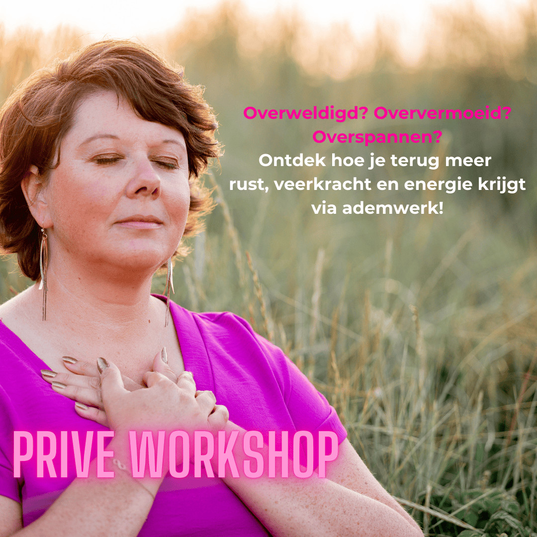 Privé groepsworkshop 'Meer rust, veerkracht en energie via ademwerk!' - Foto