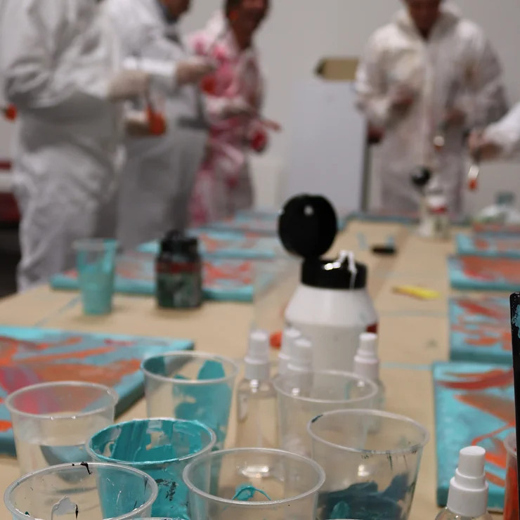 Workshop Schilderij samen maken - Soulbrush - Foto