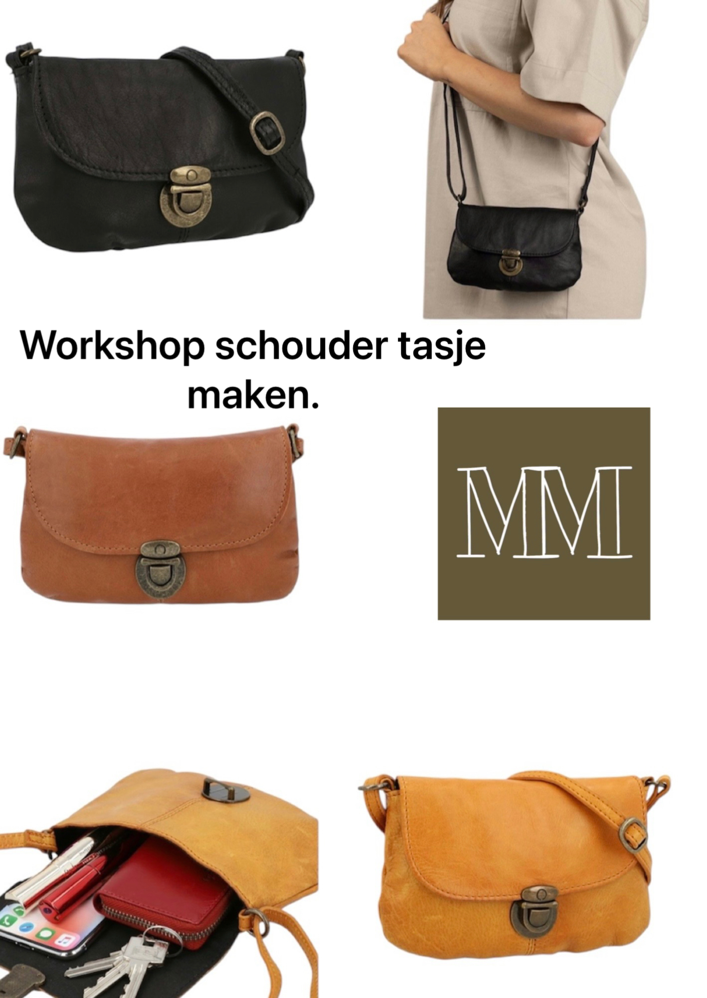 Workshop jouw unieke schoudertasje maken