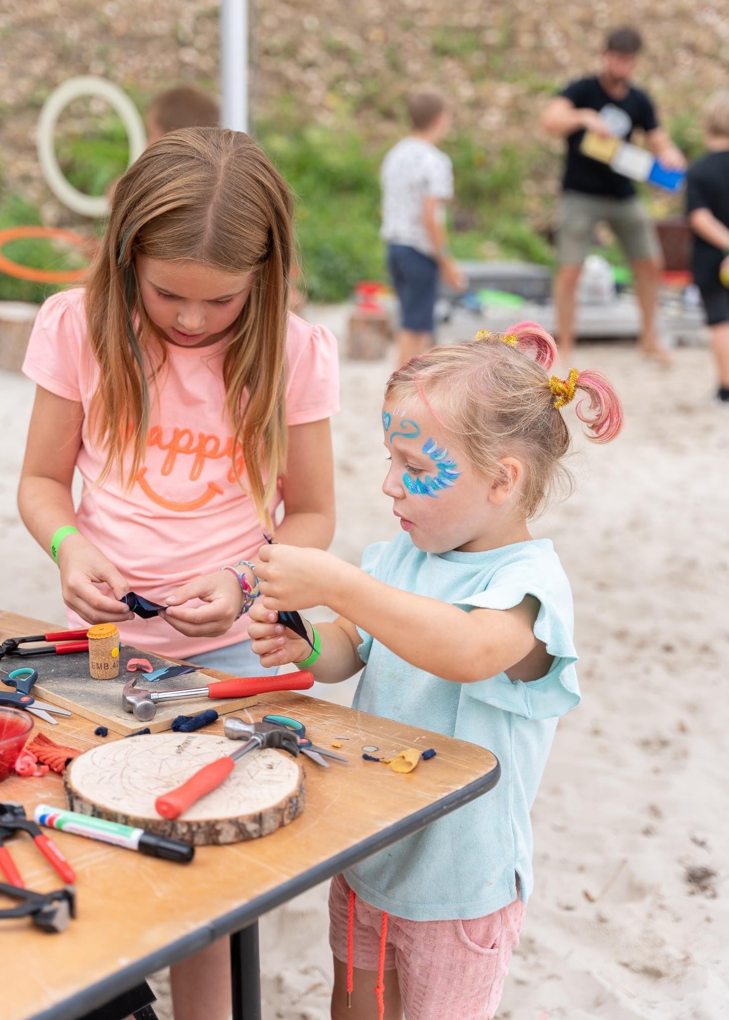 Workshop Kurkenmannetjes timmeren