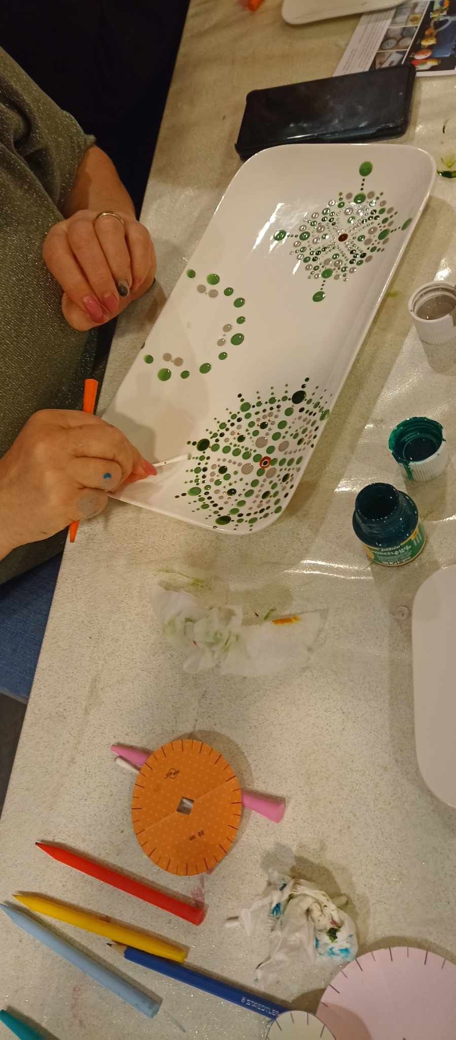 creatief met stippen - Foto