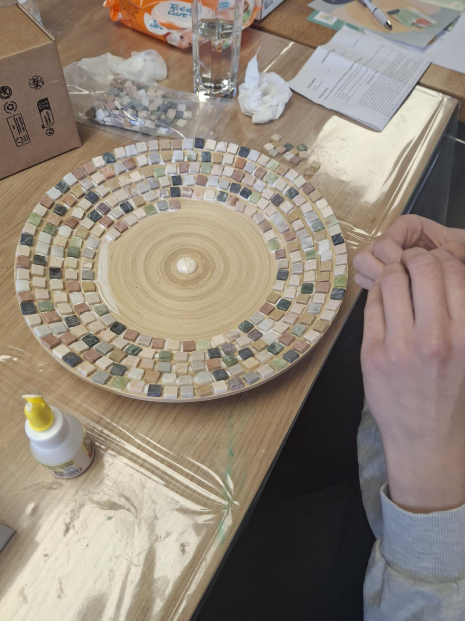 maak je eigen mozaïekkunst - Foto