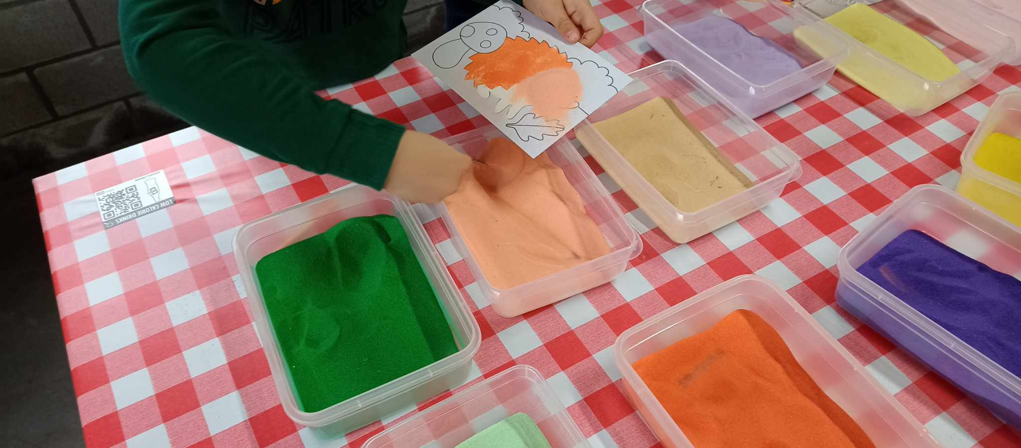 toveren met zand - Foto