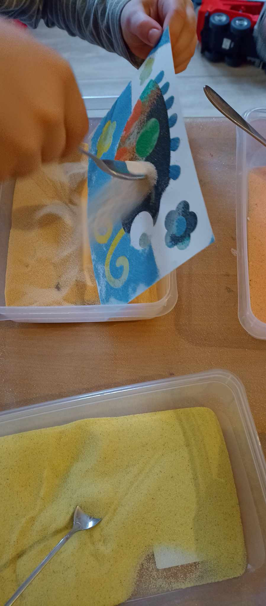 toveren met zand - Foto