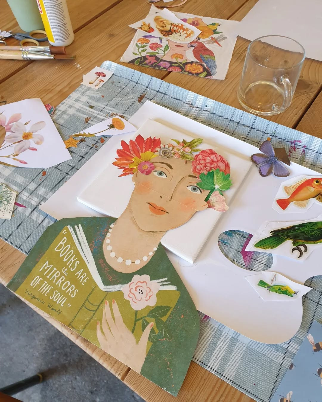 Workshop Floral Art Tiles - Foto