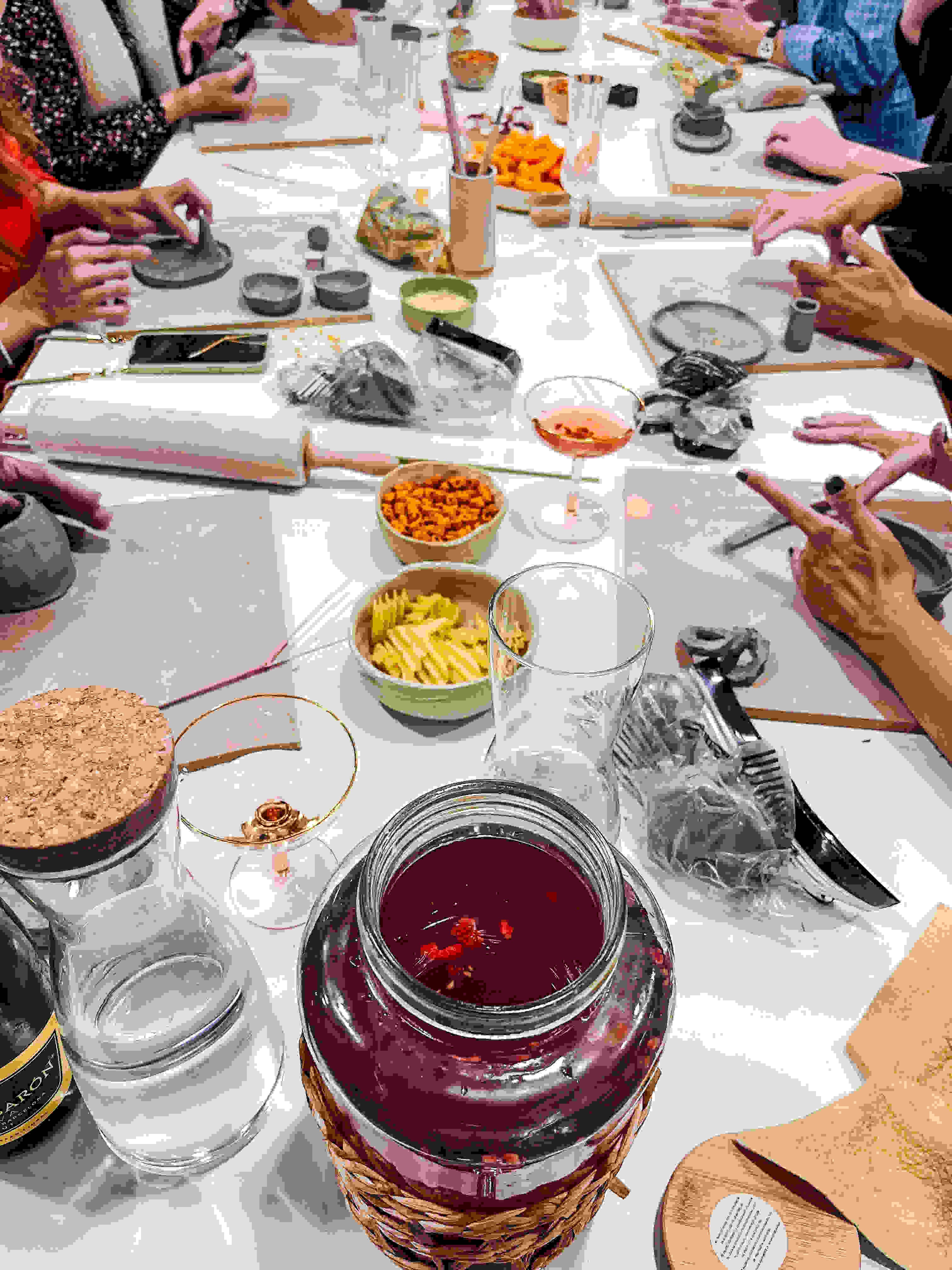 Workshop Ceramics & Cava Night voor volwassenen te Mechelen - Foto