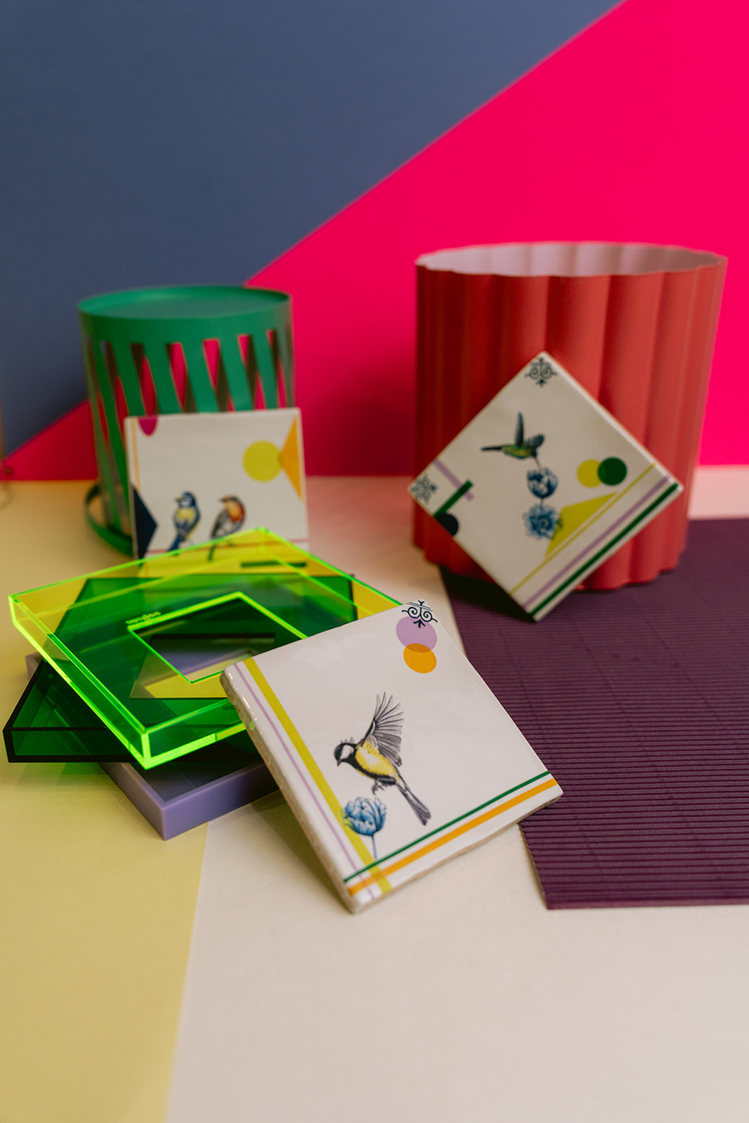 Maak je eigen, unieke tegel in een kleurrijk lijstje en geniet ondertussen van het lekkers van La Sala - Foto