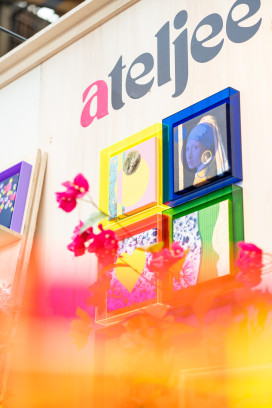 Maak je eigen, unieke tegel in een kleurrijk lijstje en geniet ondertussen van het lekkers van Patrijs