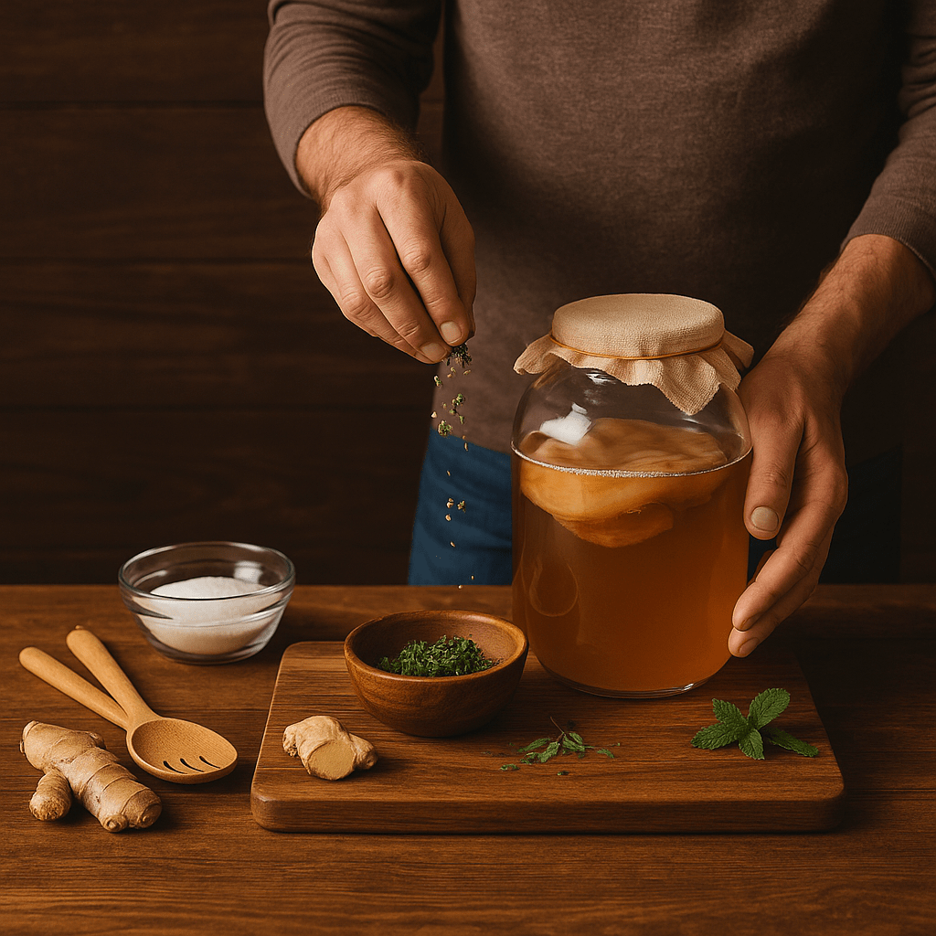 Workshop: Kombucha brouwen - Foto