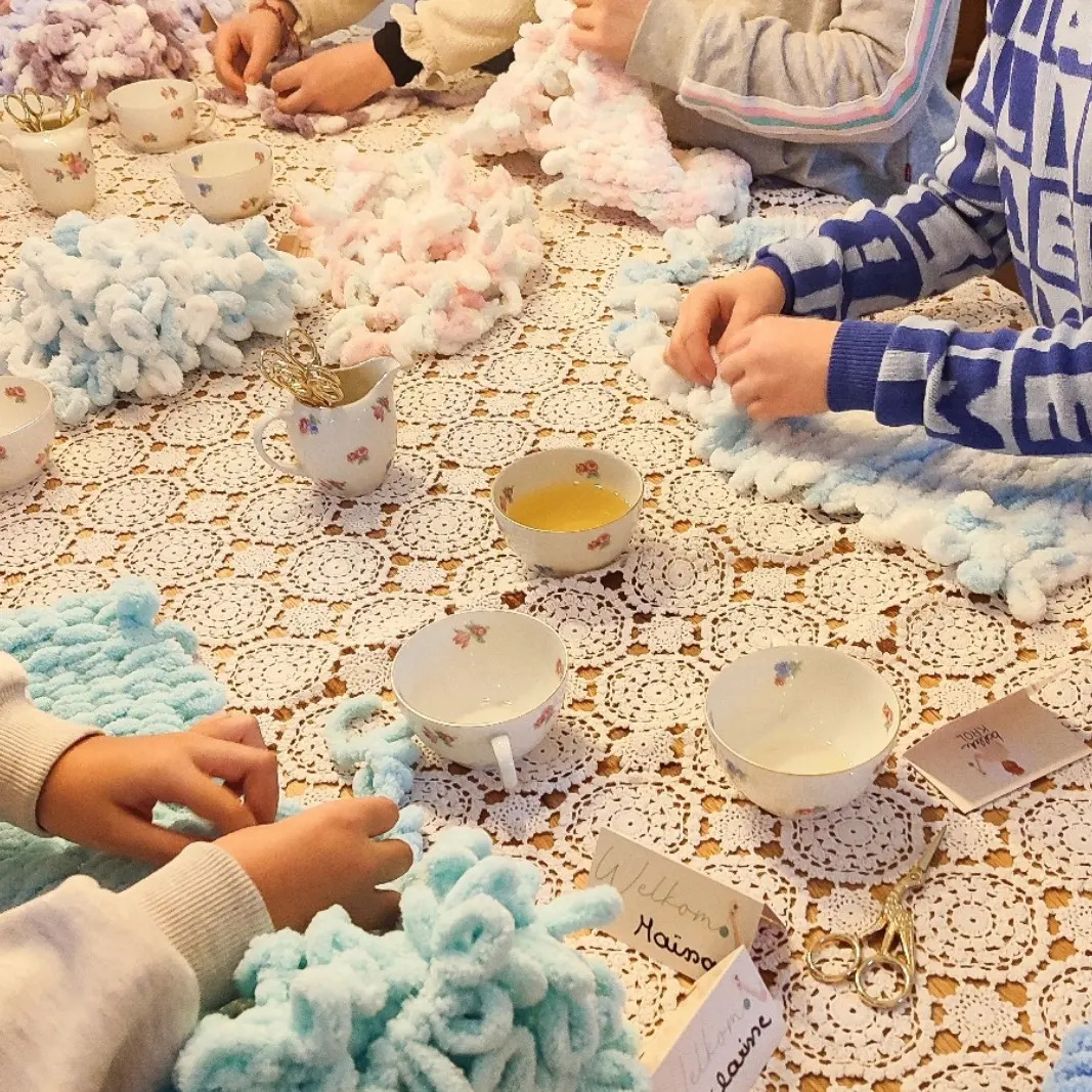 Bolleke Krol Kids Box - 3x Creatief in één! - handbrei editie - Foto