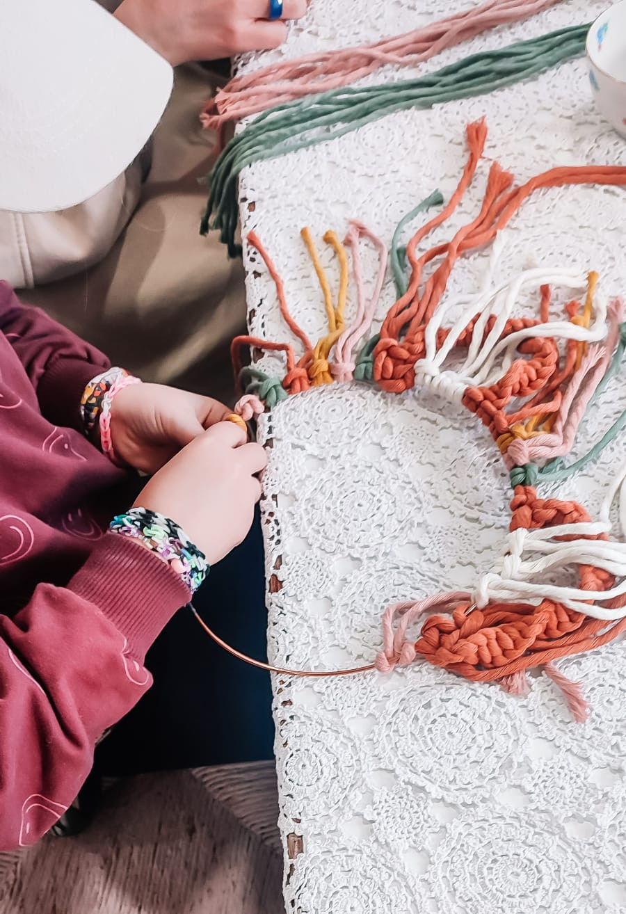 Bolleke Krol Kids Box – 2-in-1 Macramé Dierenplezier 🐾 - Foto