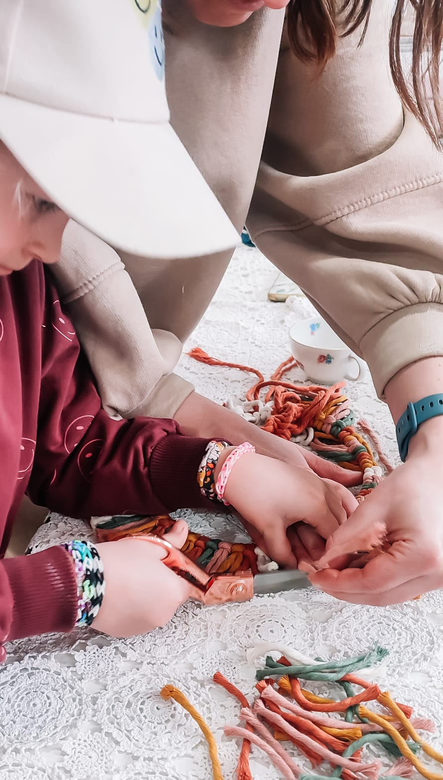 Bolleke Krol Kids Box – 2-in-1 Macramé Dierenplezier 🐾 - Foto