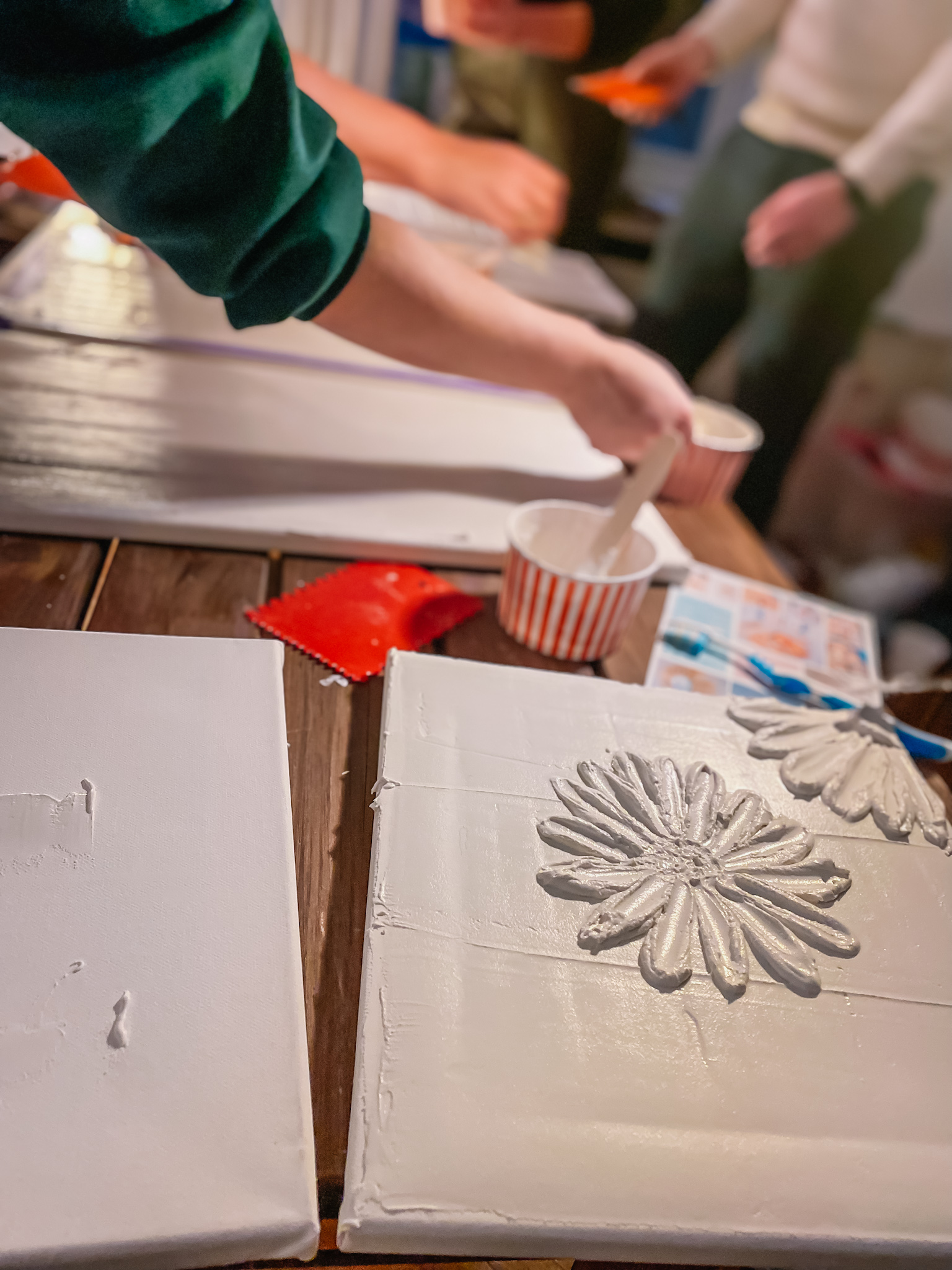 Workshop Textured Art - Foto