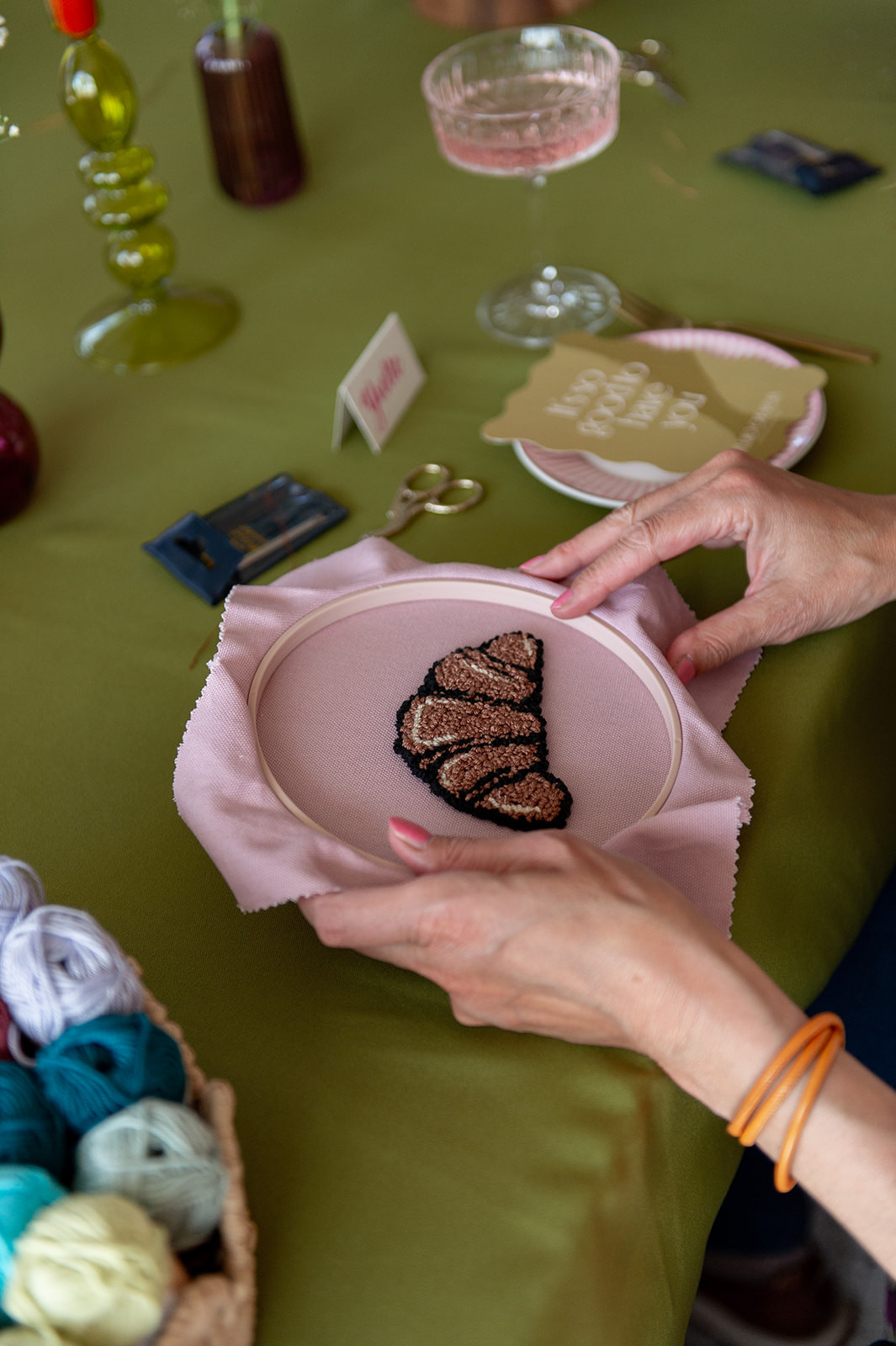 Workshop Punch Needle - Foto