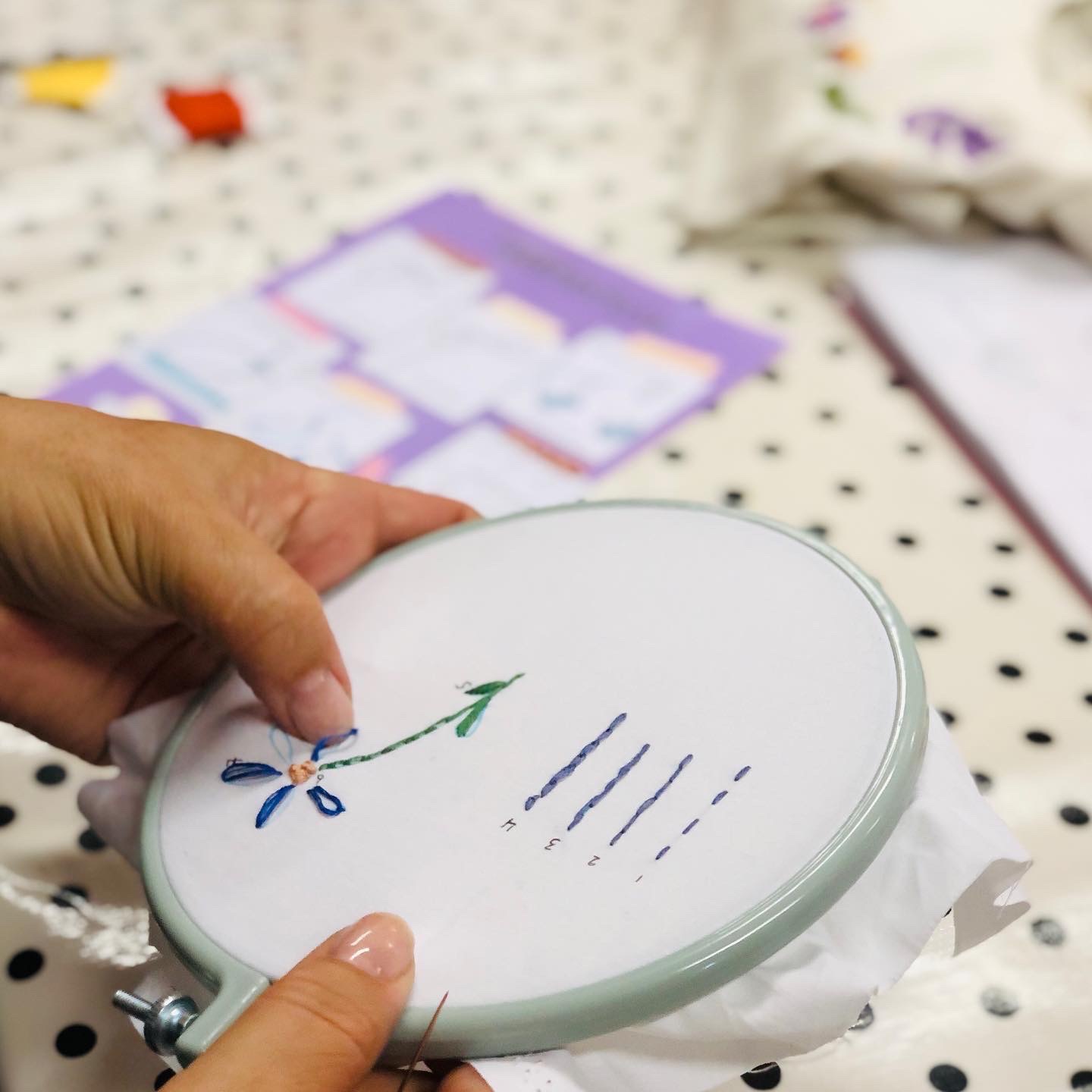 Workshop Borduren (Basis) - 9 april 2026 - Zwolle - Foto