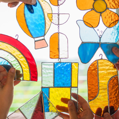 Glas in lood - workshop teambuilding