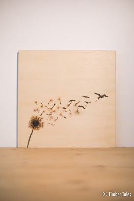 Pyrografie (houtbranden) voor Bachelorette parties