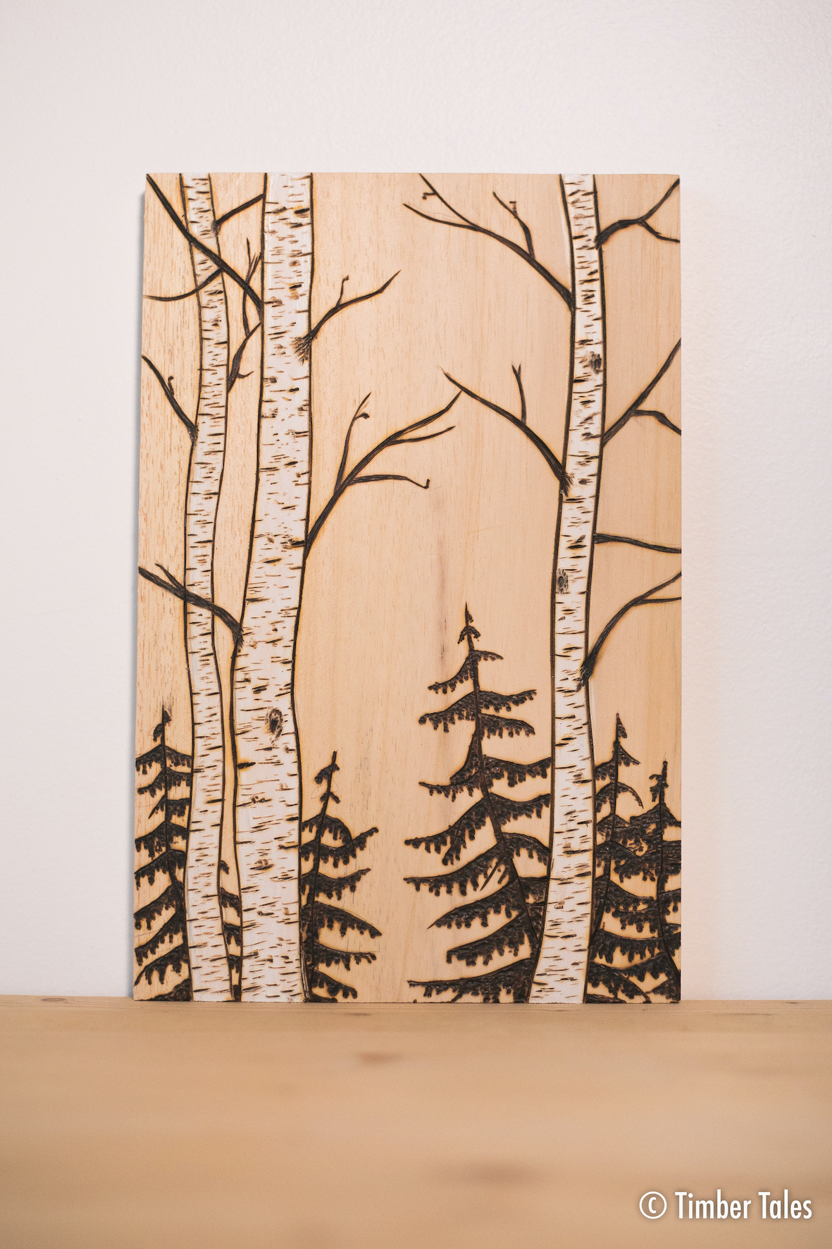 Houtbranden KERSTEDITIE, de kunst van het houtbranden - Foto