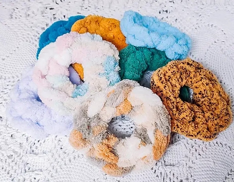 Scrunchie DIY partypakket - Foto