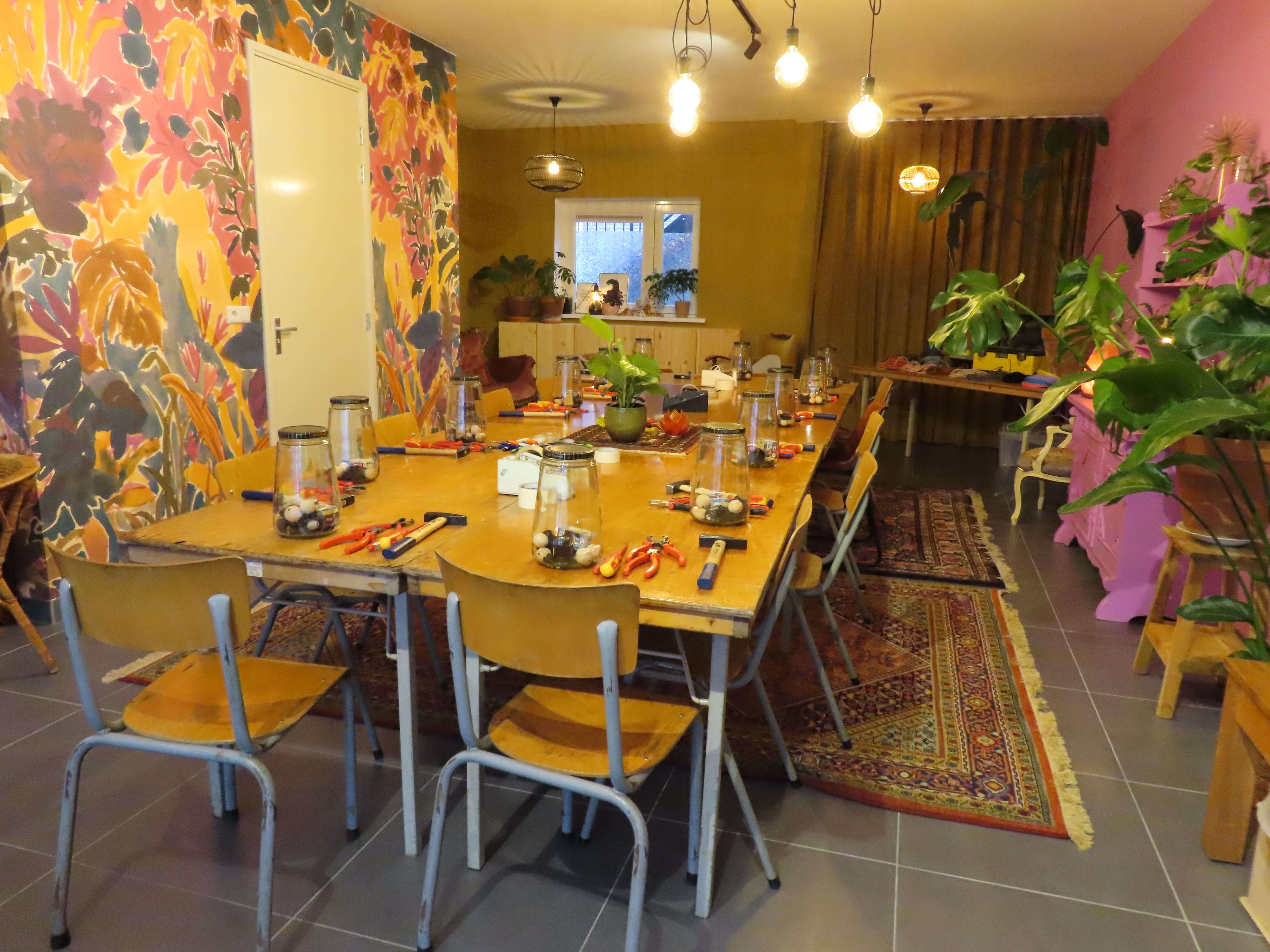 Kerstworkshop - Kerstlampje maken - Foto