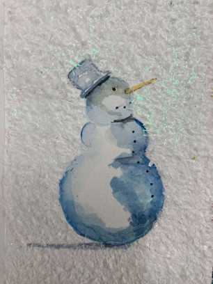 Kerstkaarten maken met aquarelstift @ Libelle Winterfair - 16/11 om 10u15