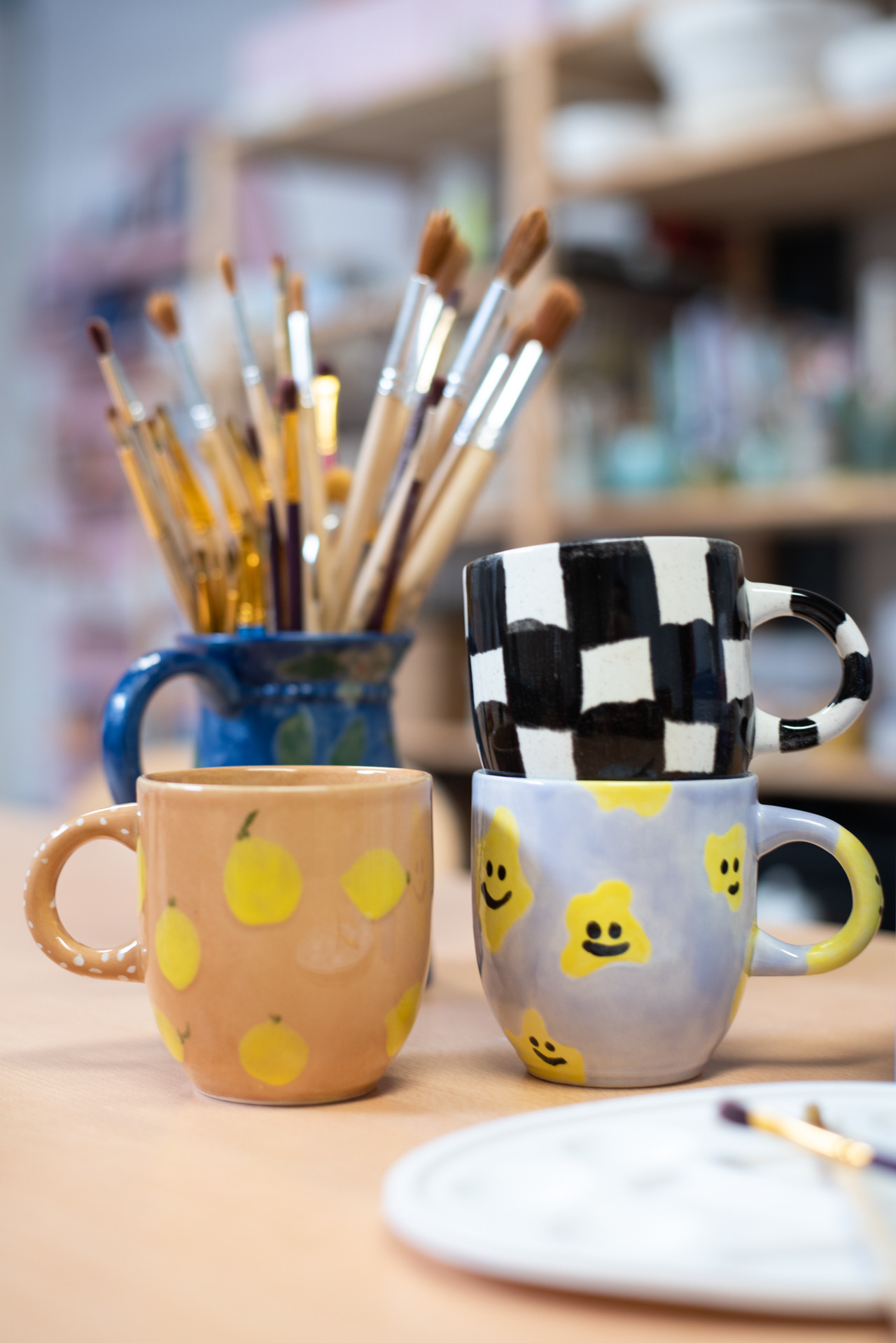 Keramiek beschilderen - Foto