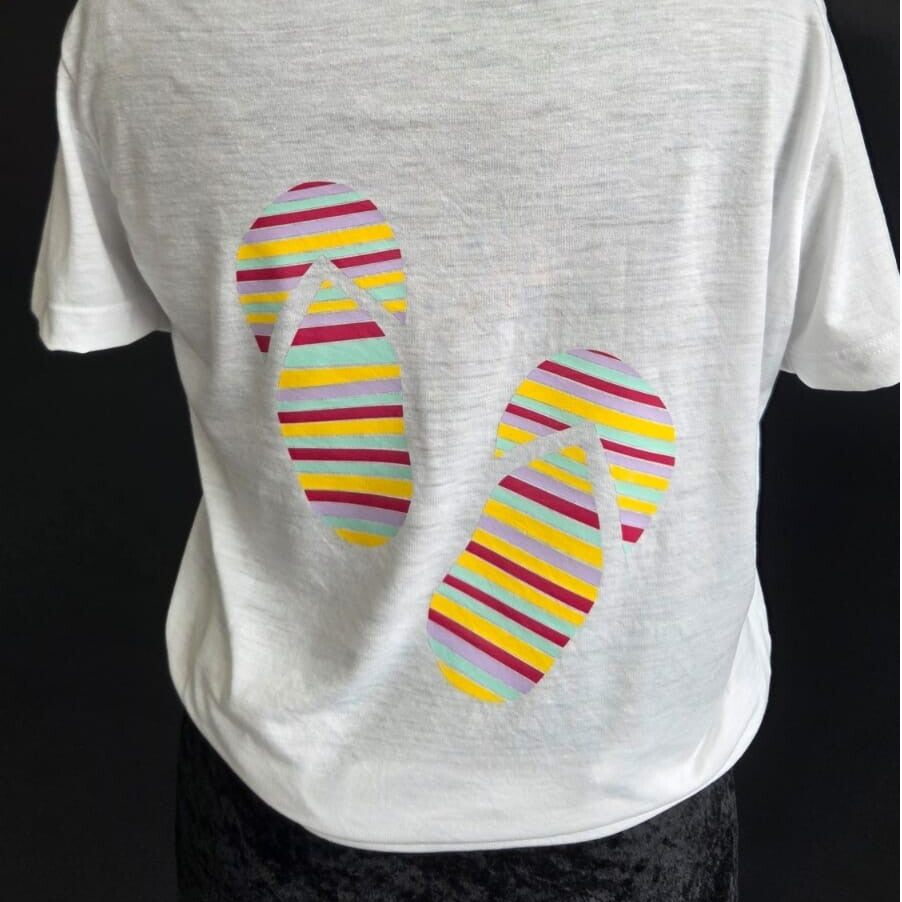 FLEXFOLIE OP T-SHIRT OF TAS