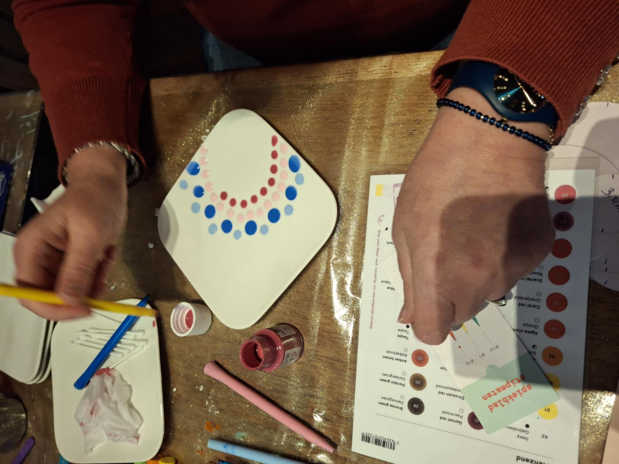 creatief met stippen - Foto