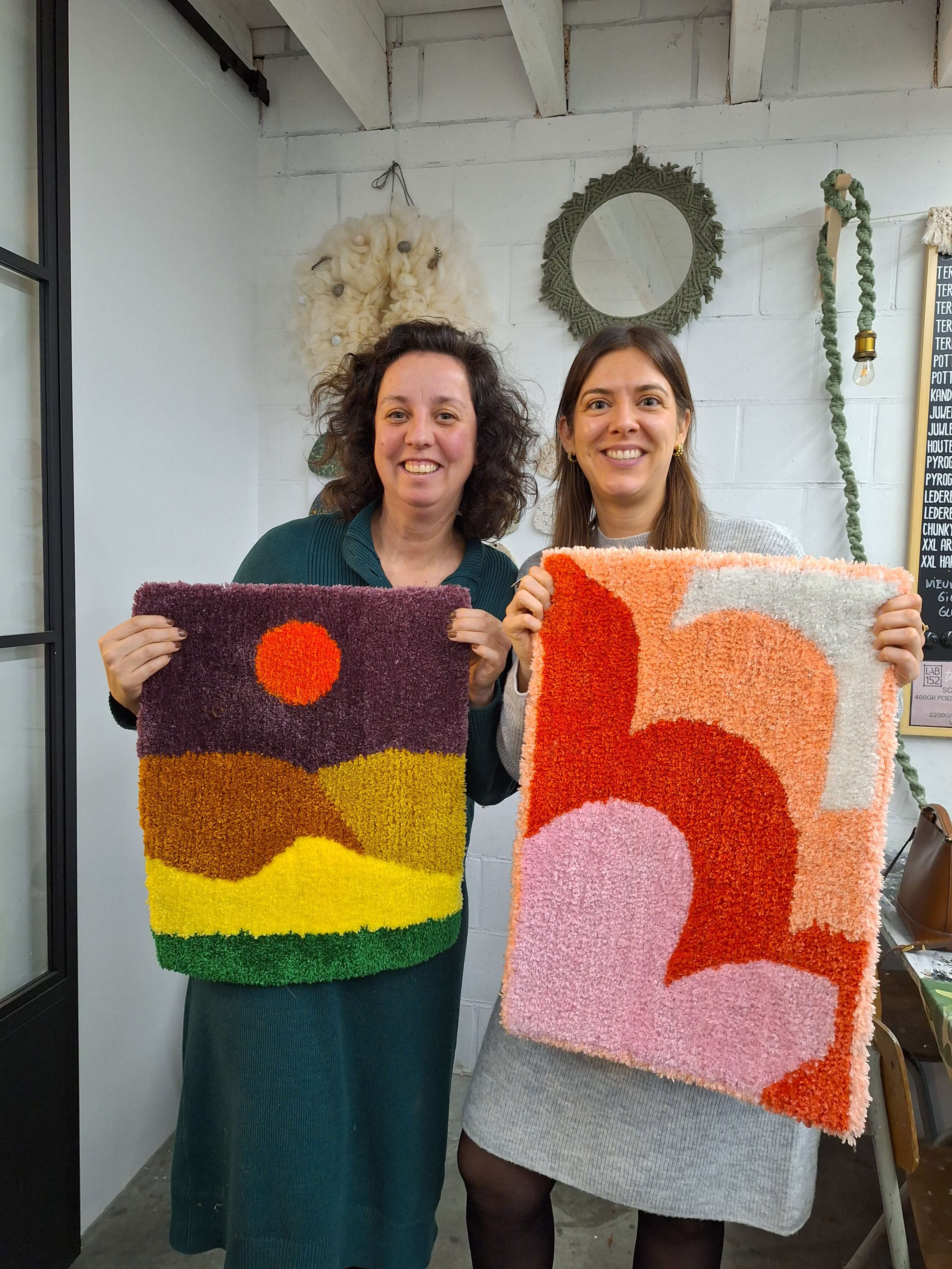 Workshop tuften - Foto