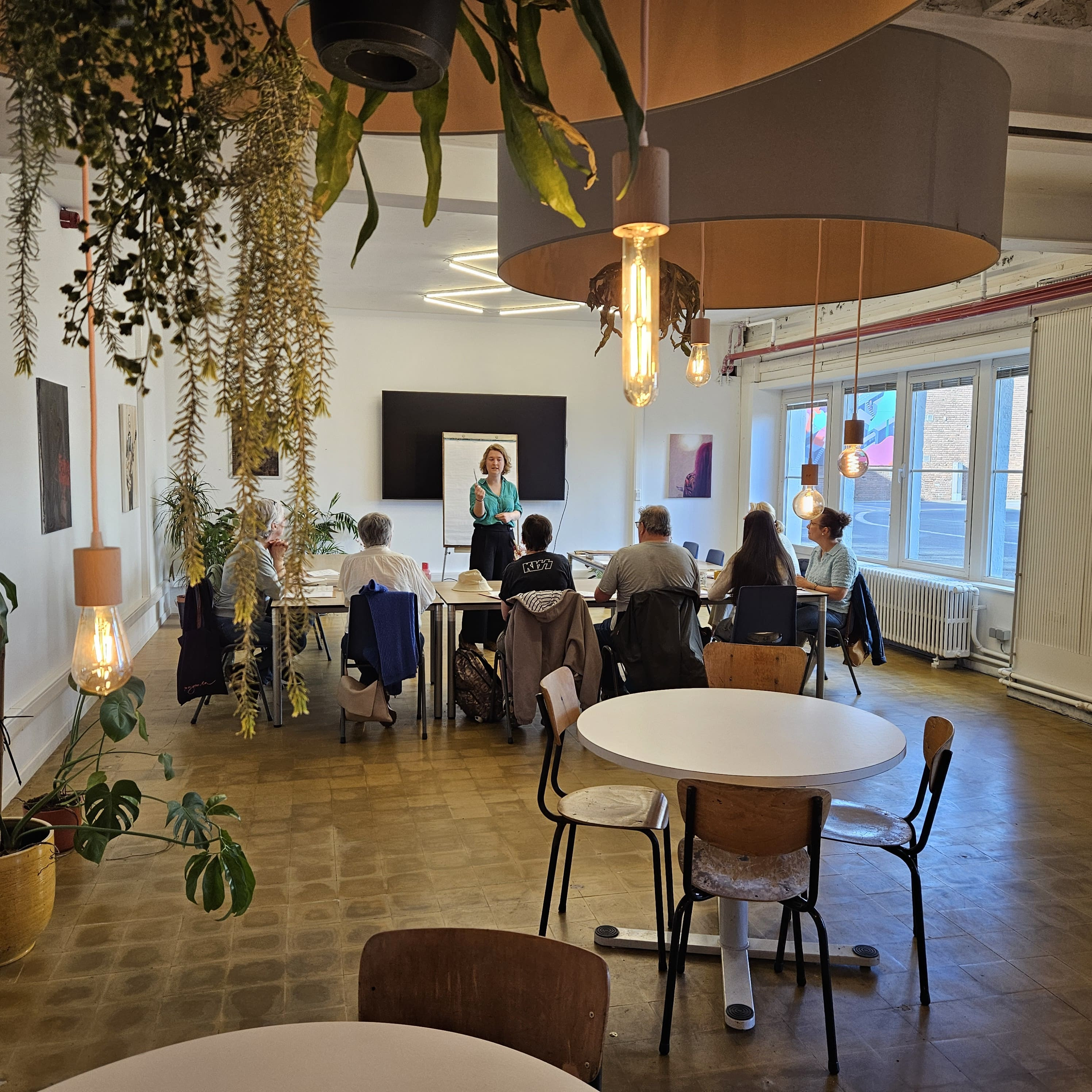 Kerst- en naamkaartjes met washitape en waszegels - Foto