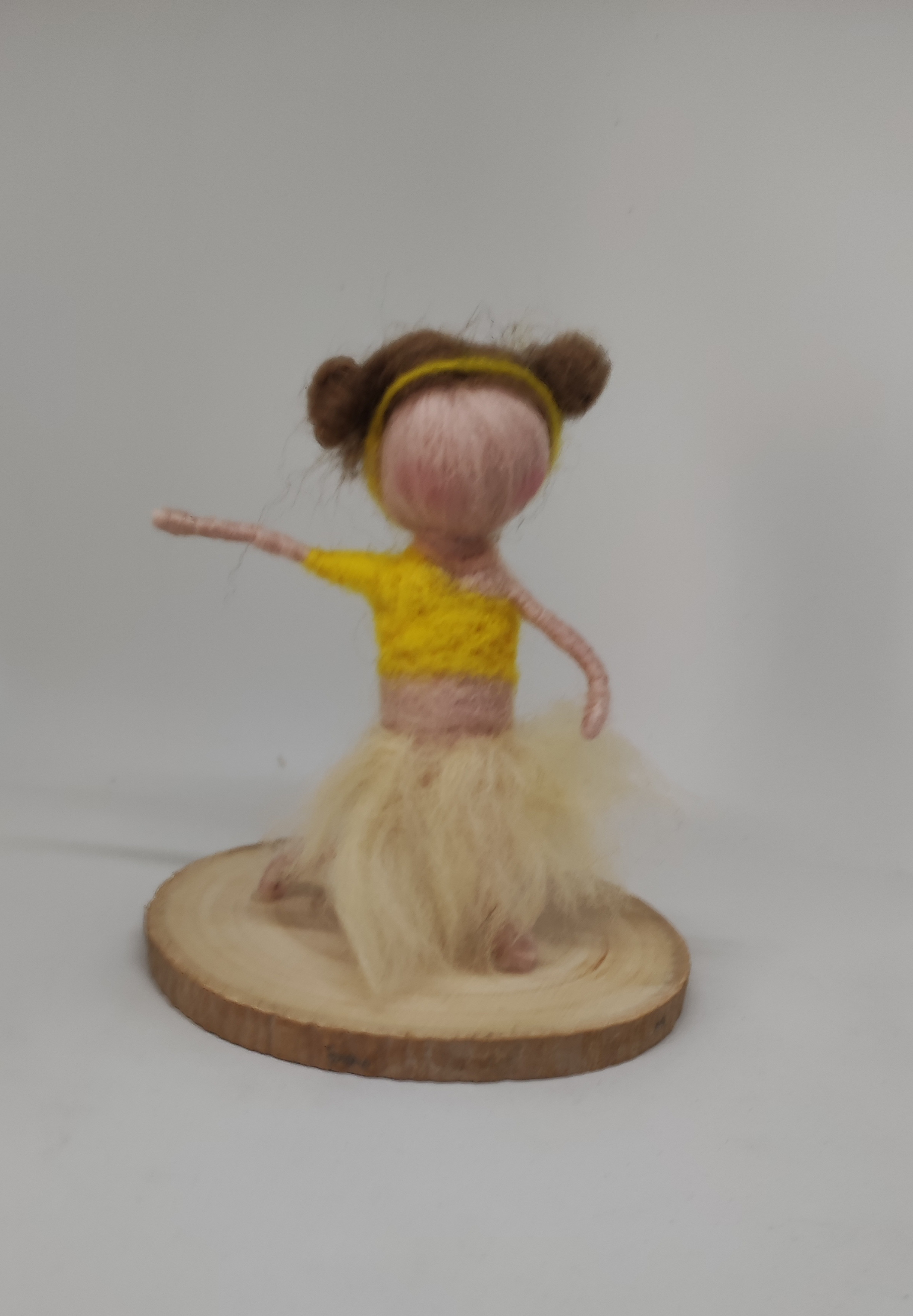 Innerlijk kind uit wol - Foto