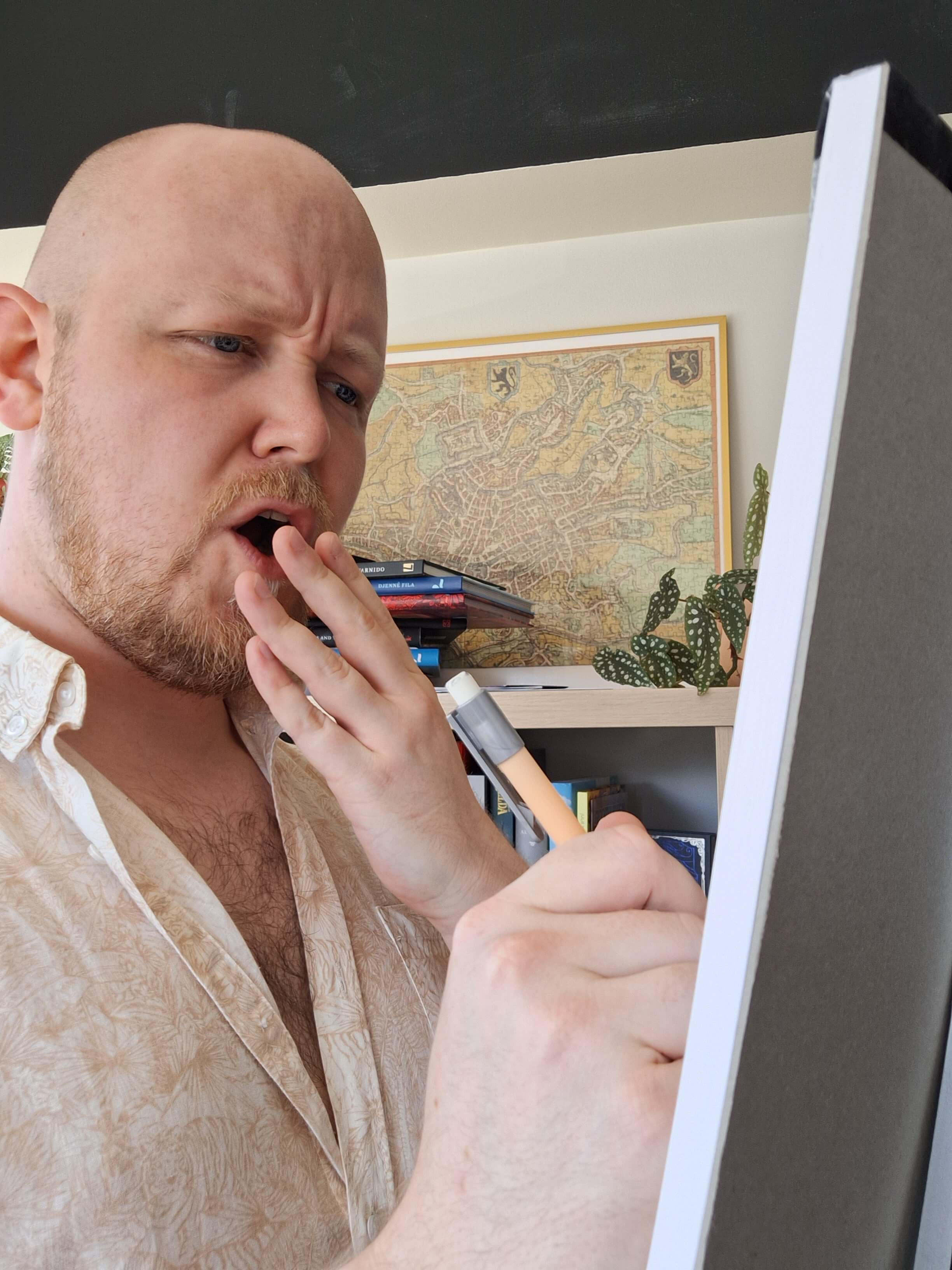 Hete Binken tekenen - Foto